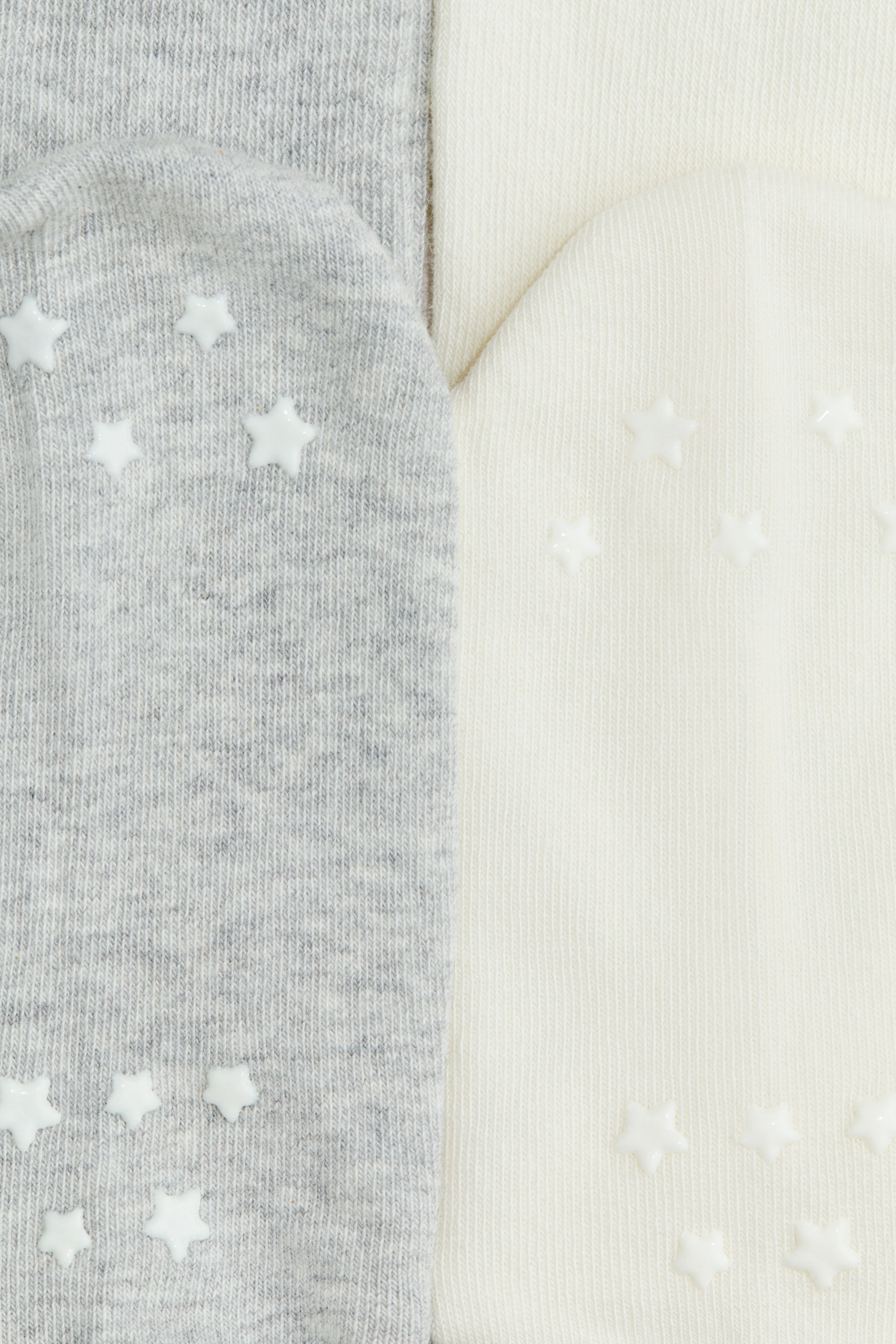 Lot de 2 collants antidérapants en fin tricot