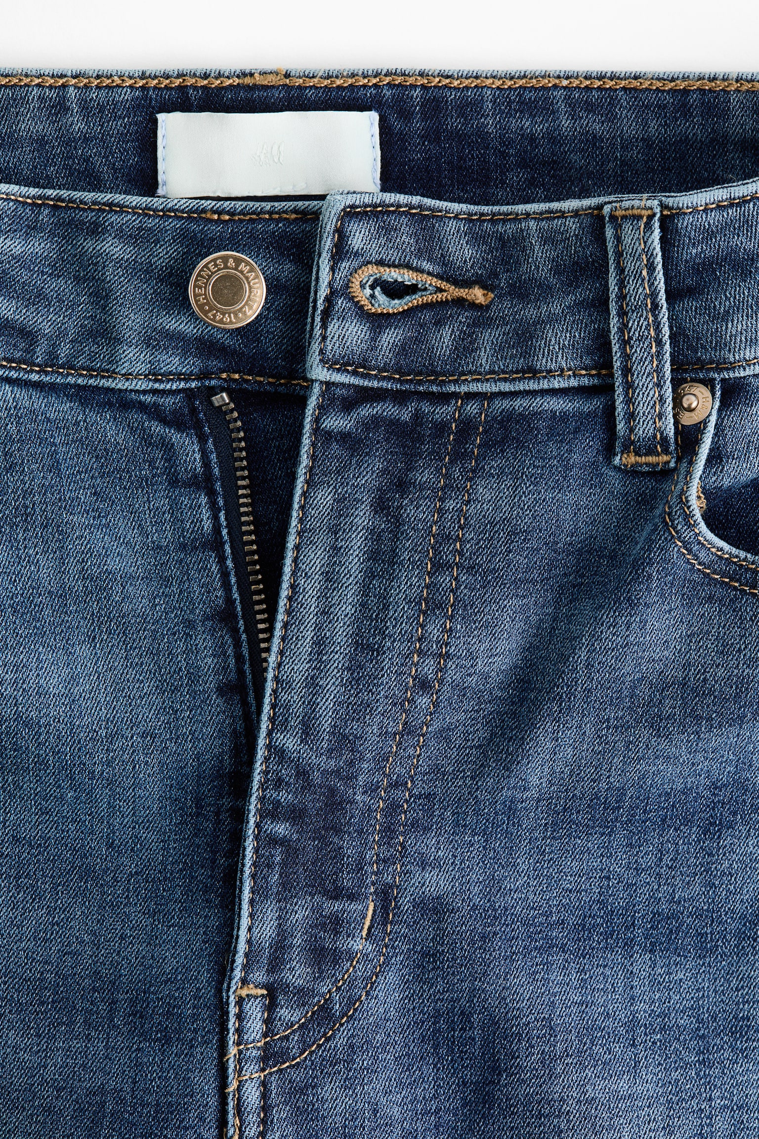 Skinny High Jeans - Denim blue/Black/Dark denim blue/Denim blue/Light denim blue/Light denim blue/Dark denim blue/Light denim blue/Denim blue/Black/Black/Washed out - 7