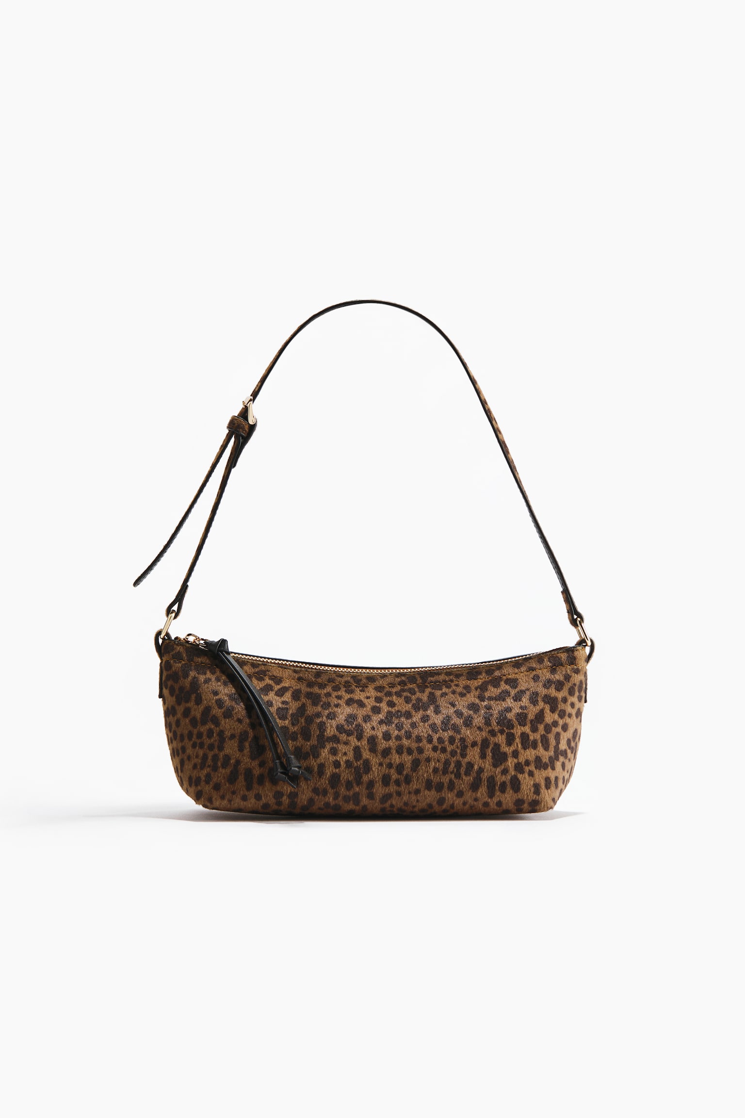 Shoulder bag - Dark beige/Leopard print - 2