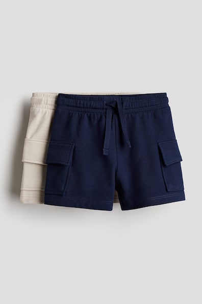 スウェットカーゴショートパンツ 2枚セット