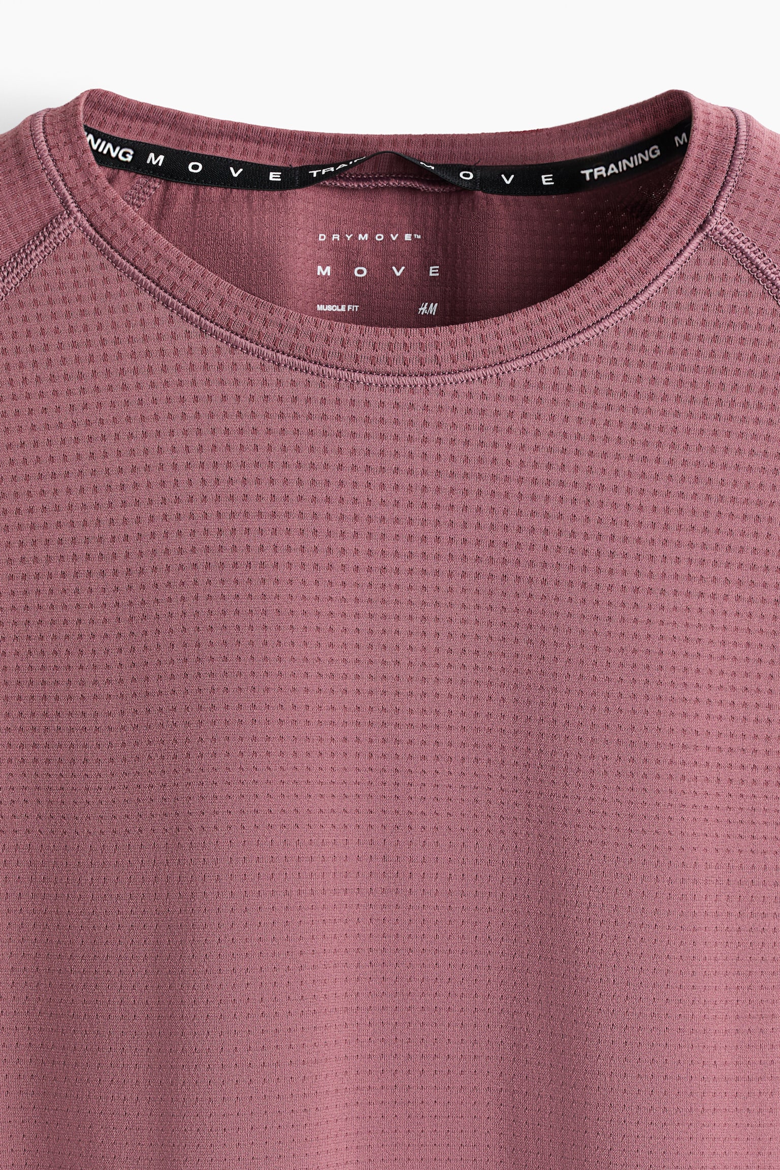 스포츠 티셔츠 머슬핏 DryMove™ - 다크 핑크/블랙/다크 브라운 - 2