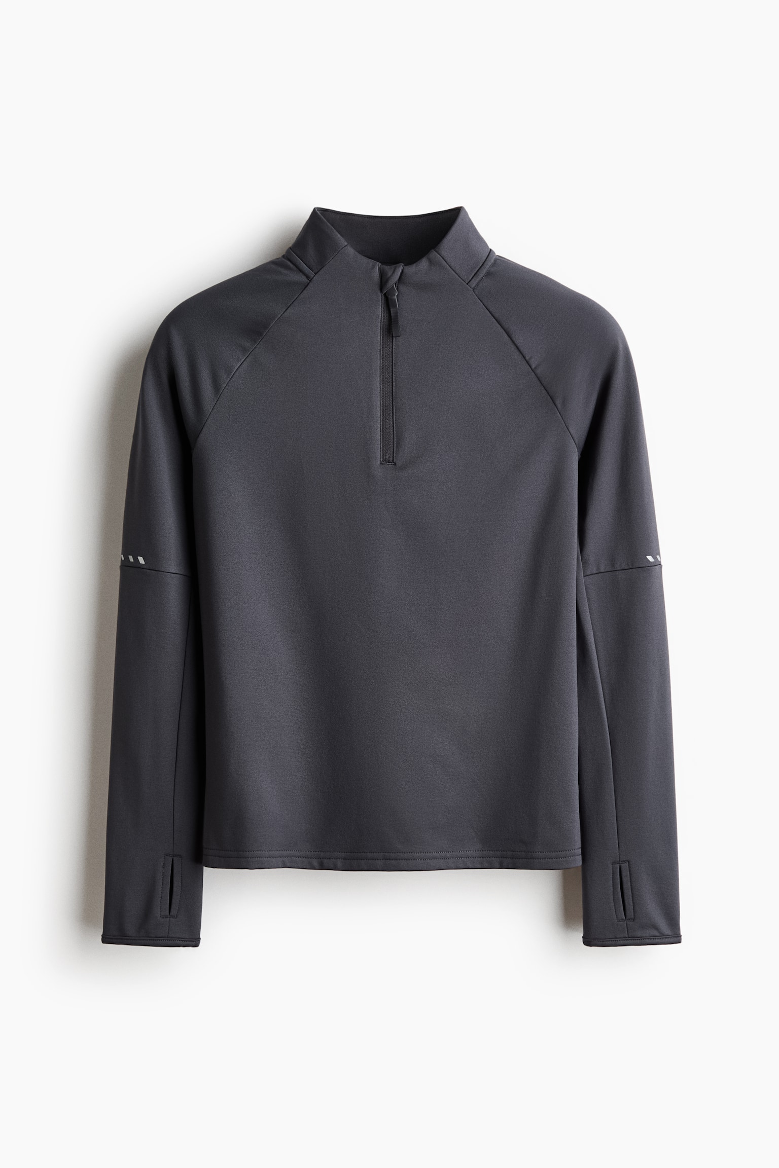 Warming mid-layer football top with ThermoMove™ - Grey/Dark blue/Black/Glacier green/Colour block - 1