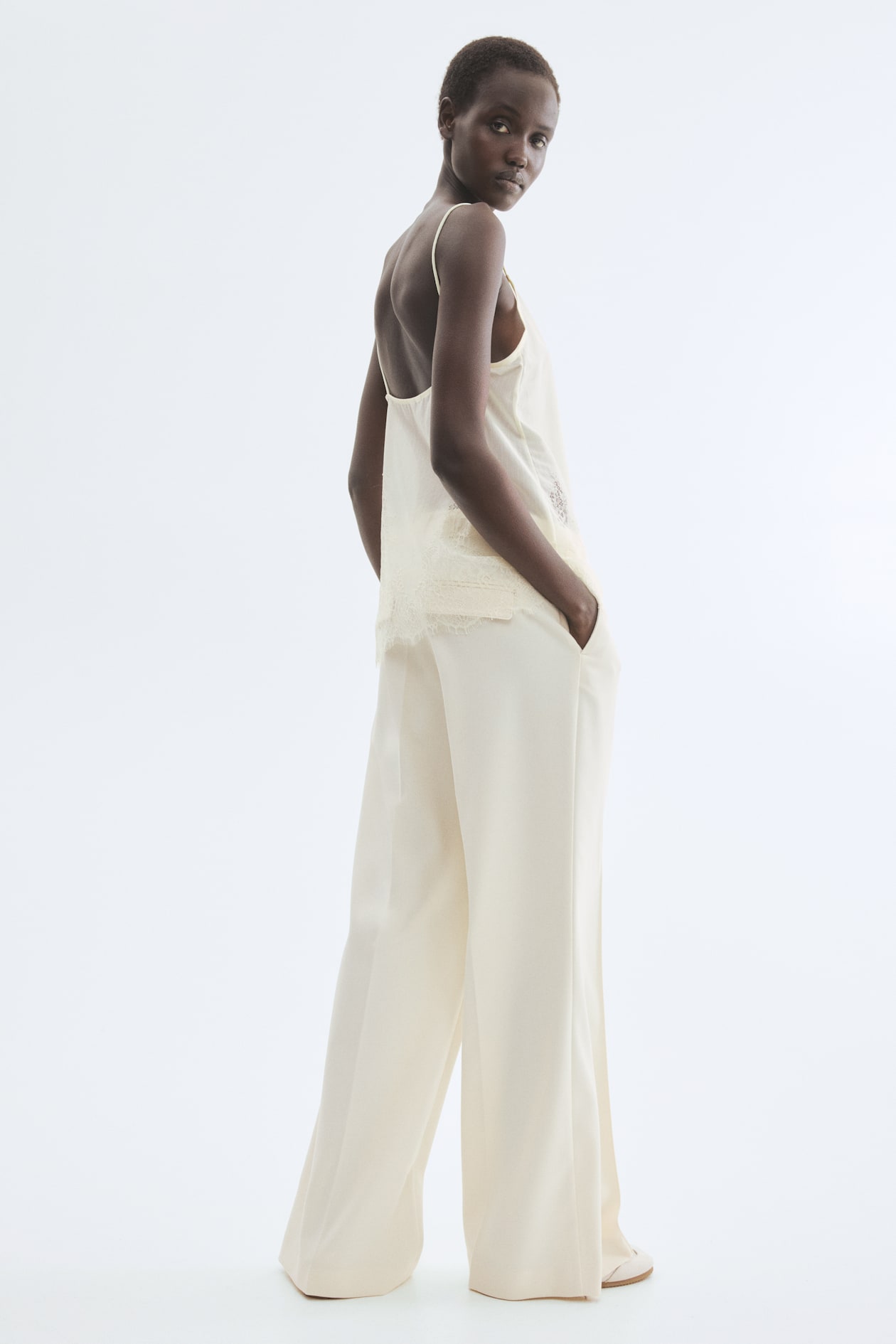 Flared Belted Pants - image 4
