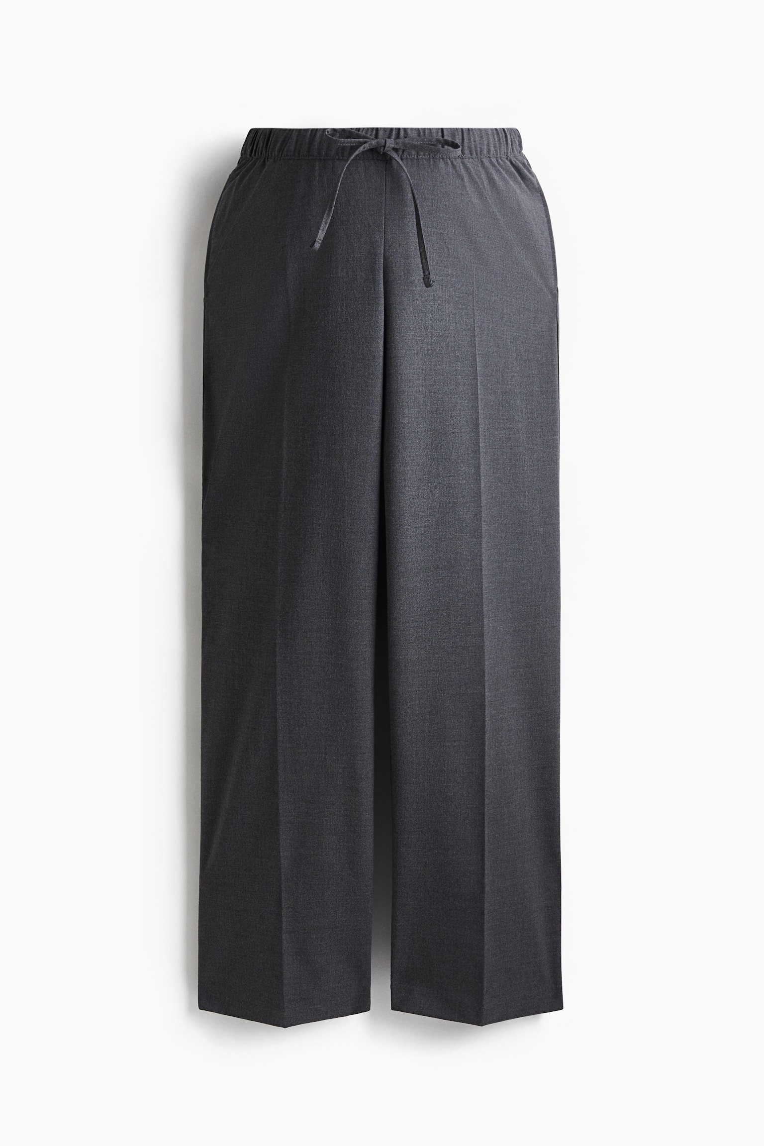 MAMA Before & After Drawstring trousers - Dark grey/Greige - 2