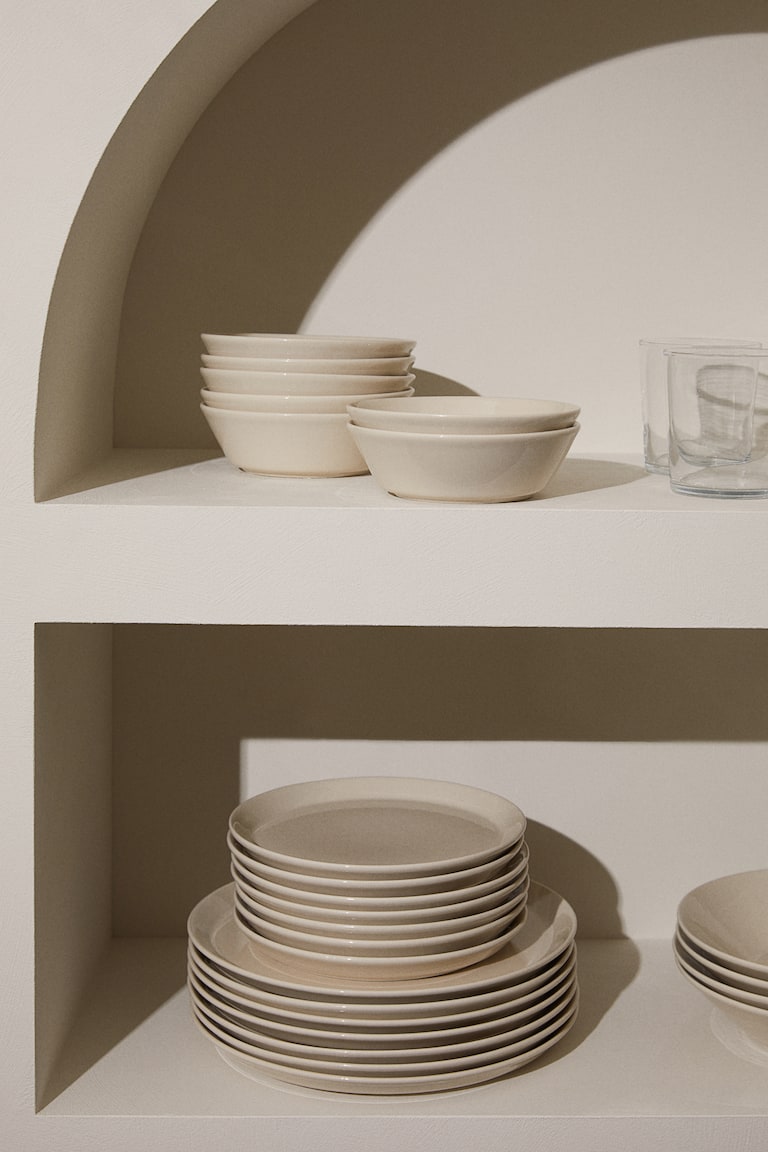 4er-Pack Schalen aus Steingut