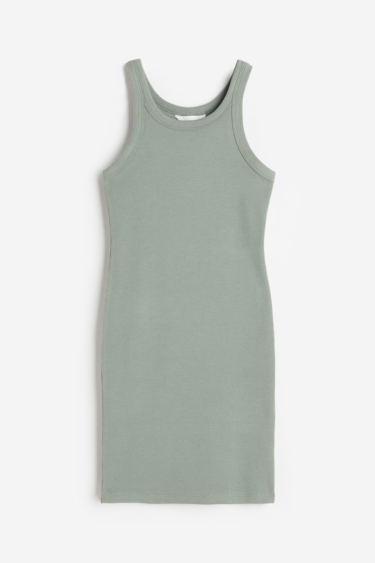 green emerald velvet dress Twirlin Dirty Cable Ribbed Knit Dress in Sage Green Medium