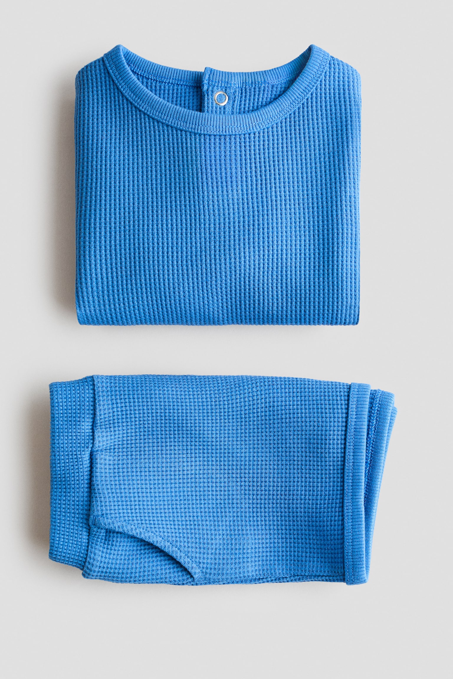 Ensemble 2 pièces en coton gaufré - Bleu/Bleu marine/baleines/Vert clair - 2