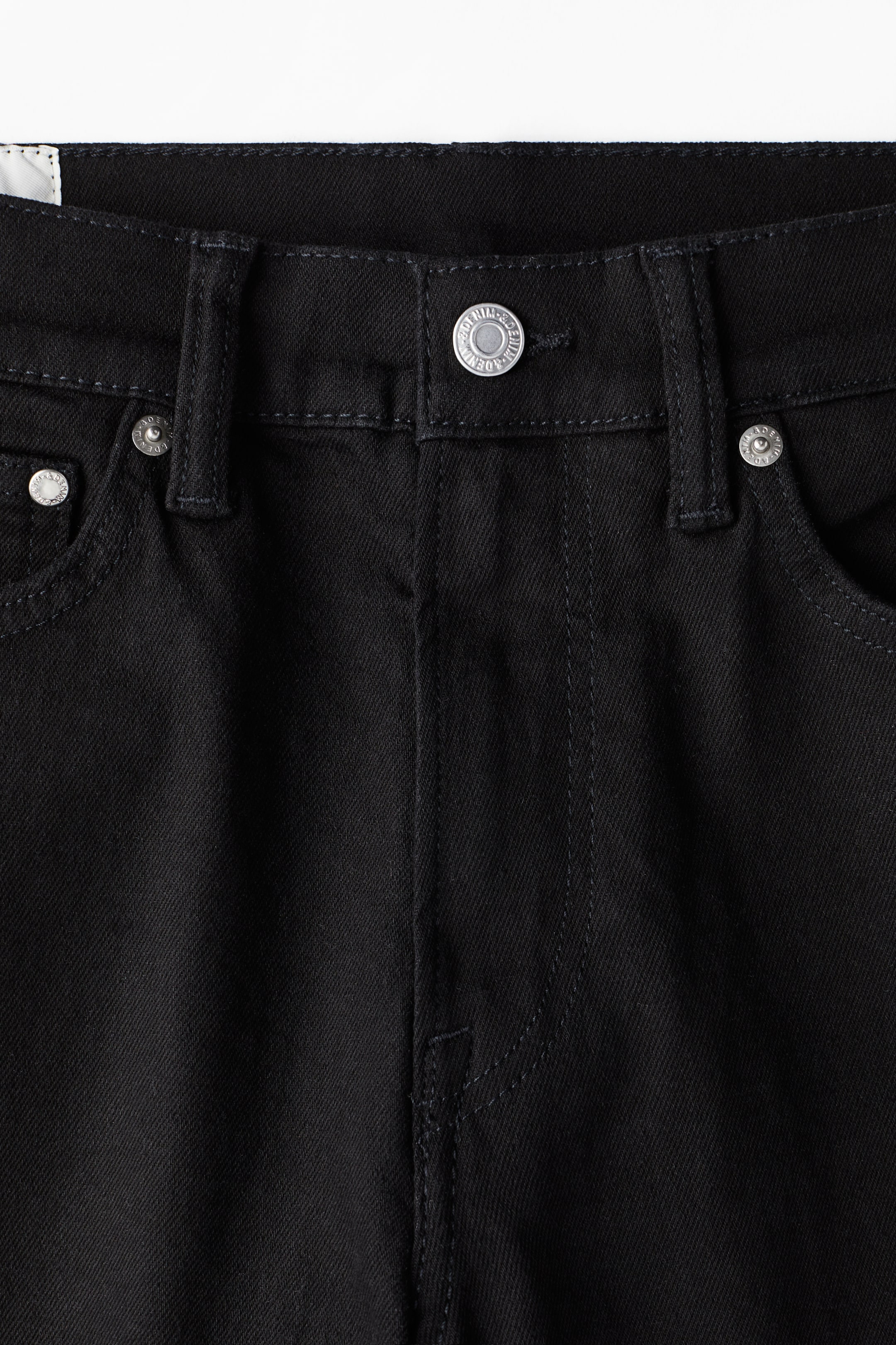 Skinny Jeans - Regular waist - Long - Black - Men | H&M US