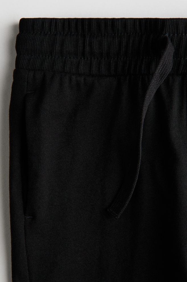 Joggers de punto - Negro/Gris jaspeado claro/Verde/Café - 2
