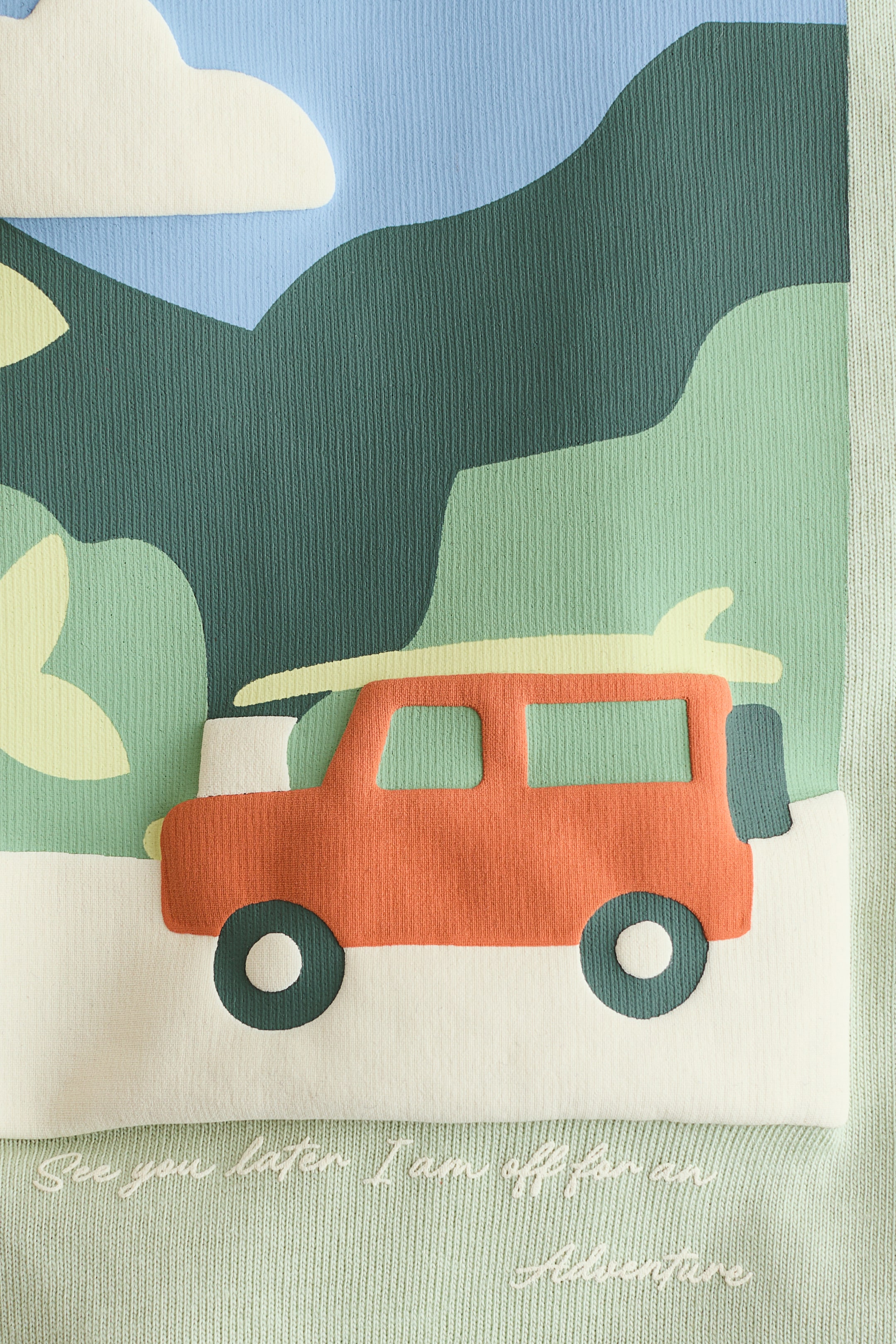 Light green/car 2-Piece Cotton Jersey Set for kids | H&M CA