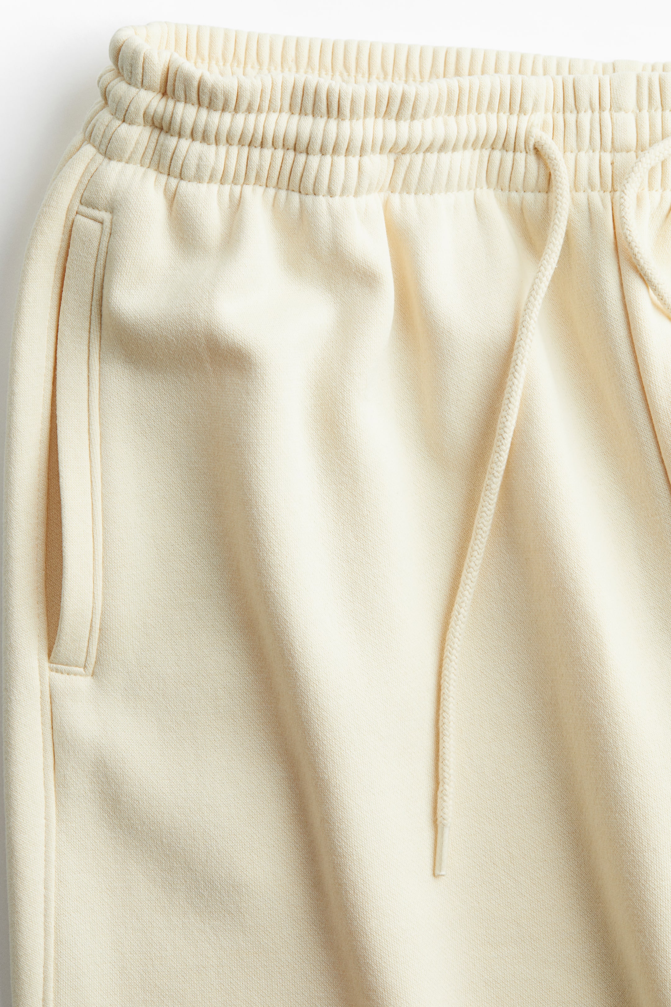 High Waist Joggers - Light yellow - Ladies | H&M US