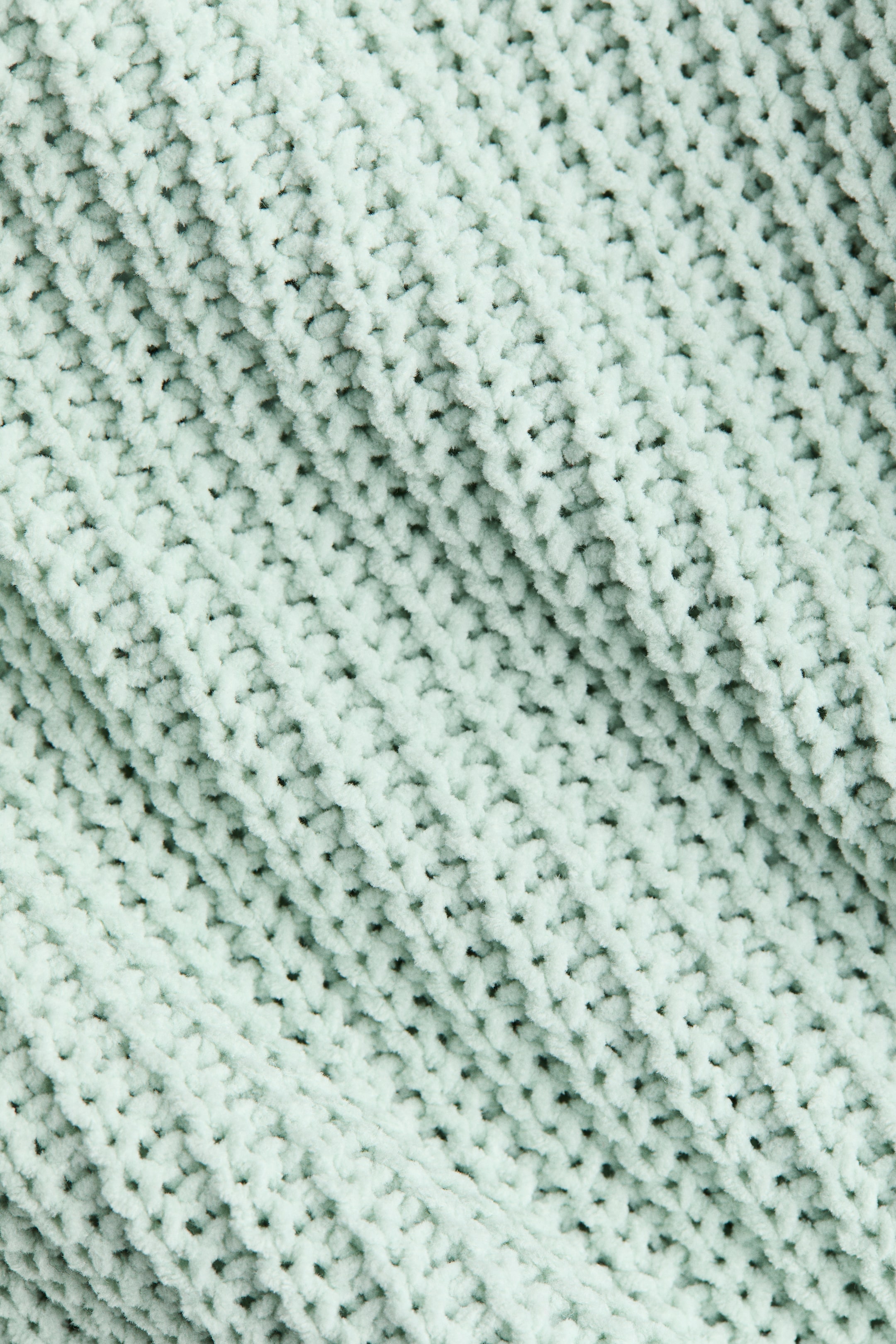 拡大画像を表示: シェニールニットセーター - ライトミントグリーン - Kids | H&M JP 2