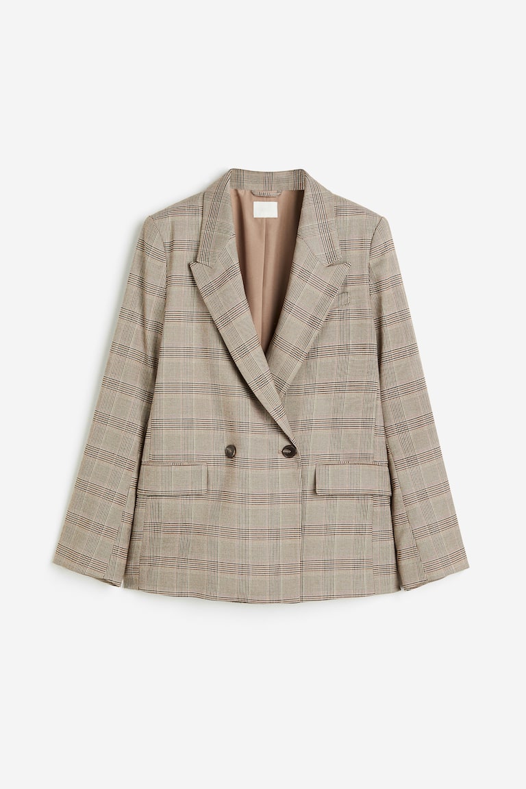 Blazer à fermeture croisée