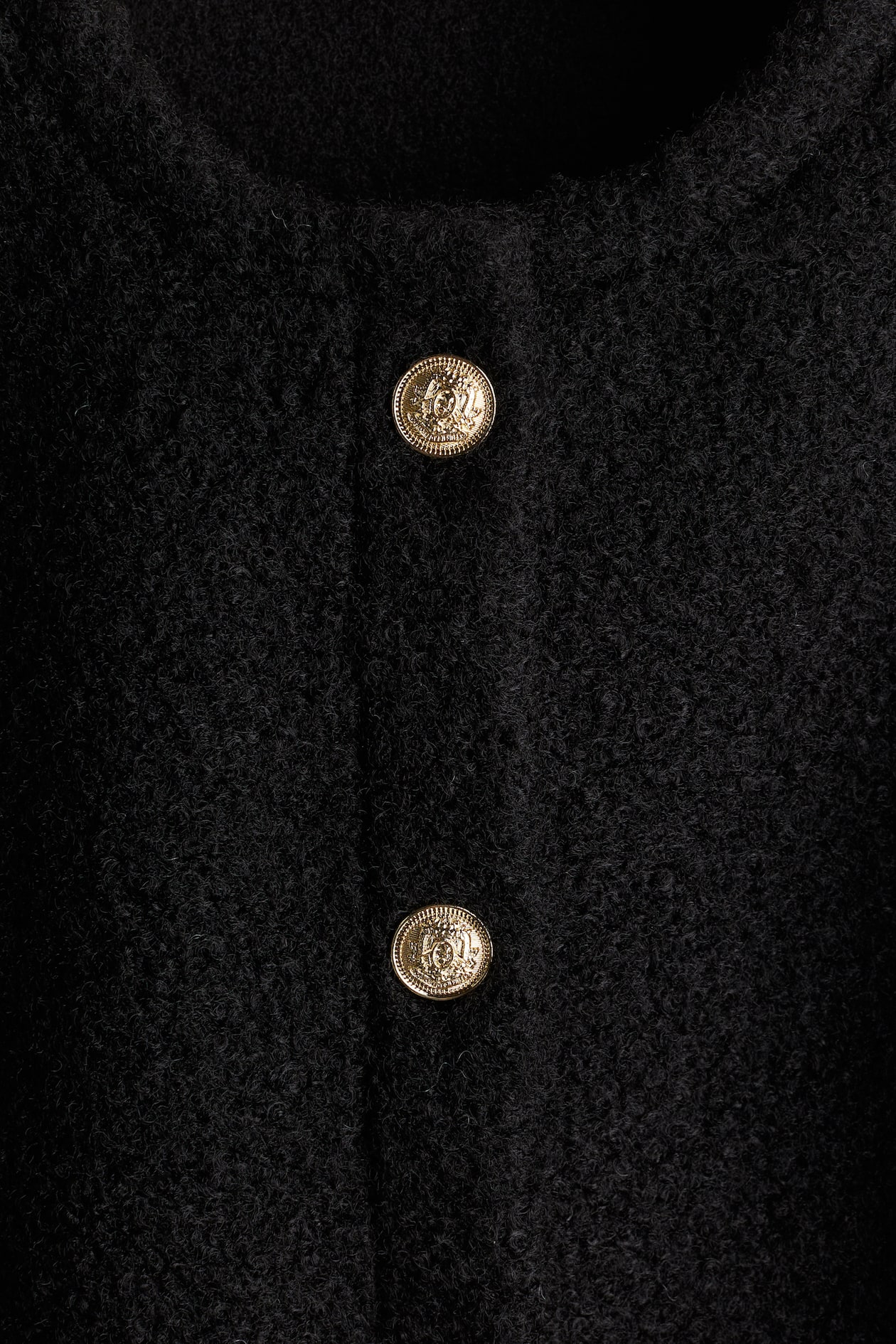 Boucle-Weave Cardigan - image 2