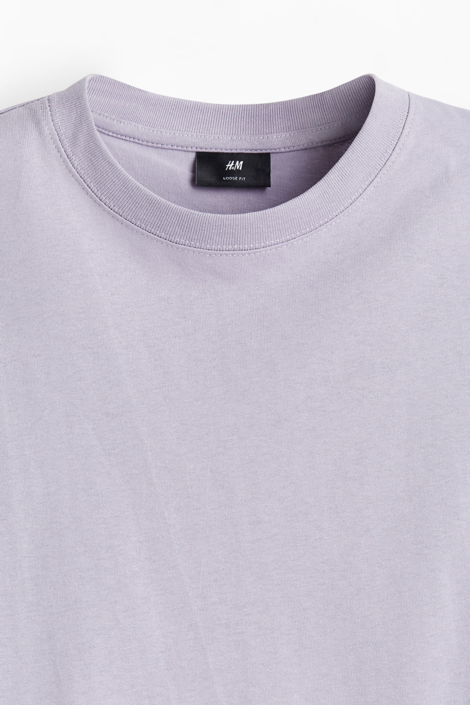 Loose Fit T-shirt - Purple/Light beige/Light sage green/Light blue/Yellow/Peach pink/Pink/White/Black/Yellow/Navy blue/Light sage green/Yellow/Dark grey/Pink/Beige/Dark beige/Orange/Dark orange - 3