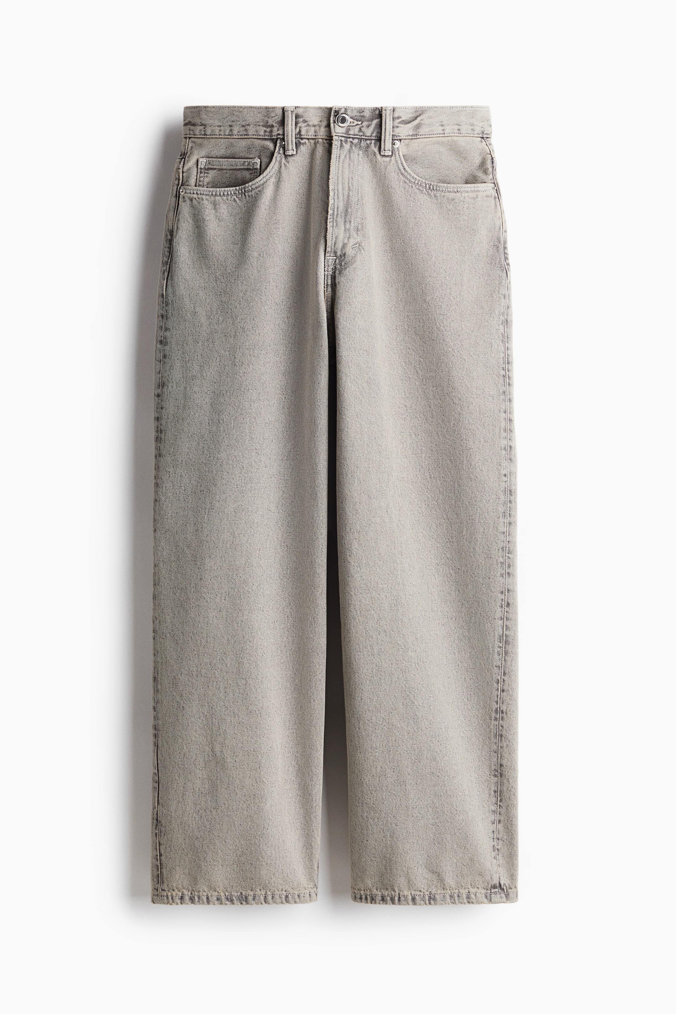 Baggy Jeans - Denim beige - Men | H&M US