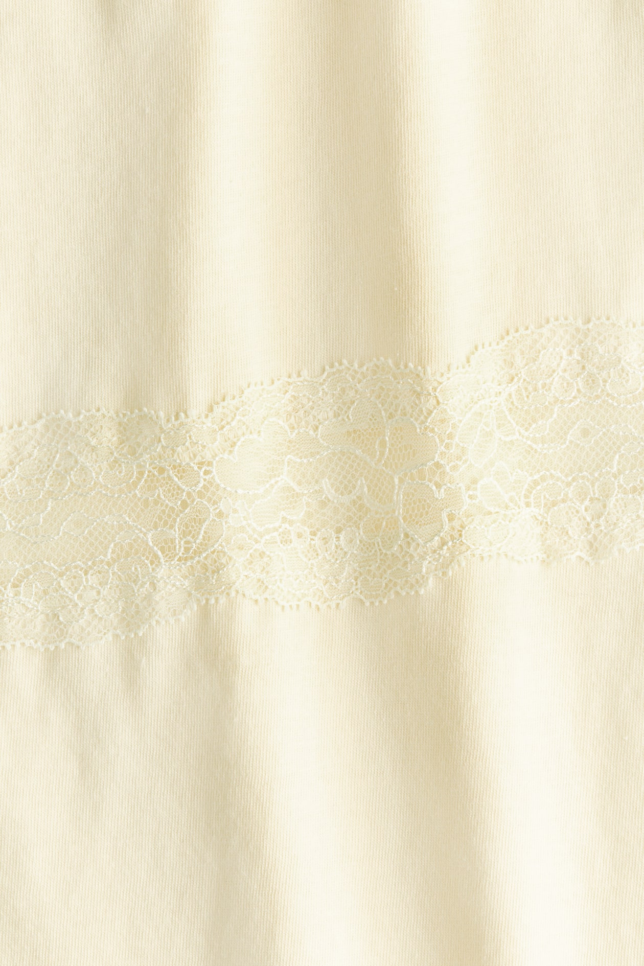 Lace-Trimmed T-Shirt - image 2