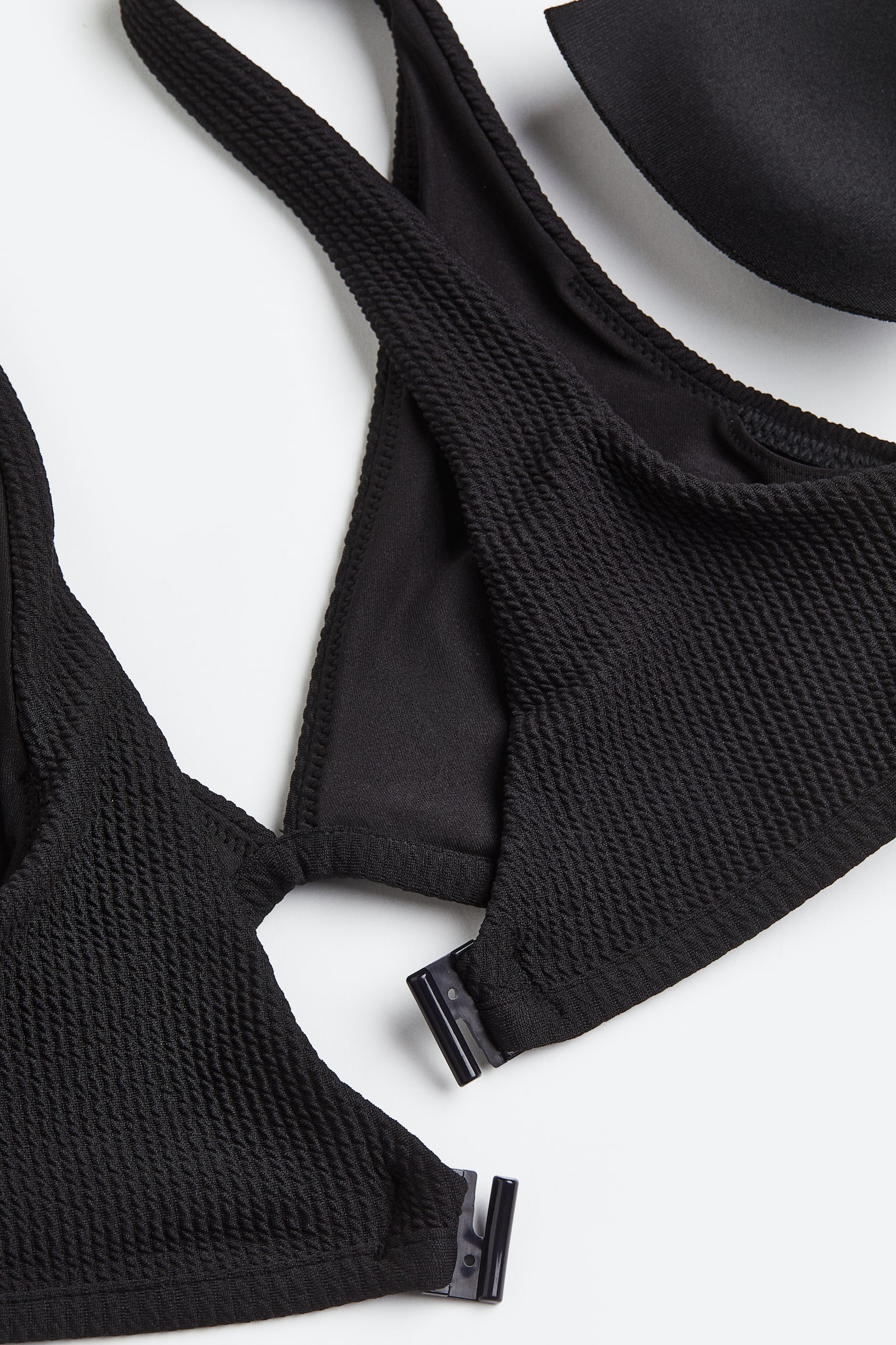 Padded bikini top - Black - 2