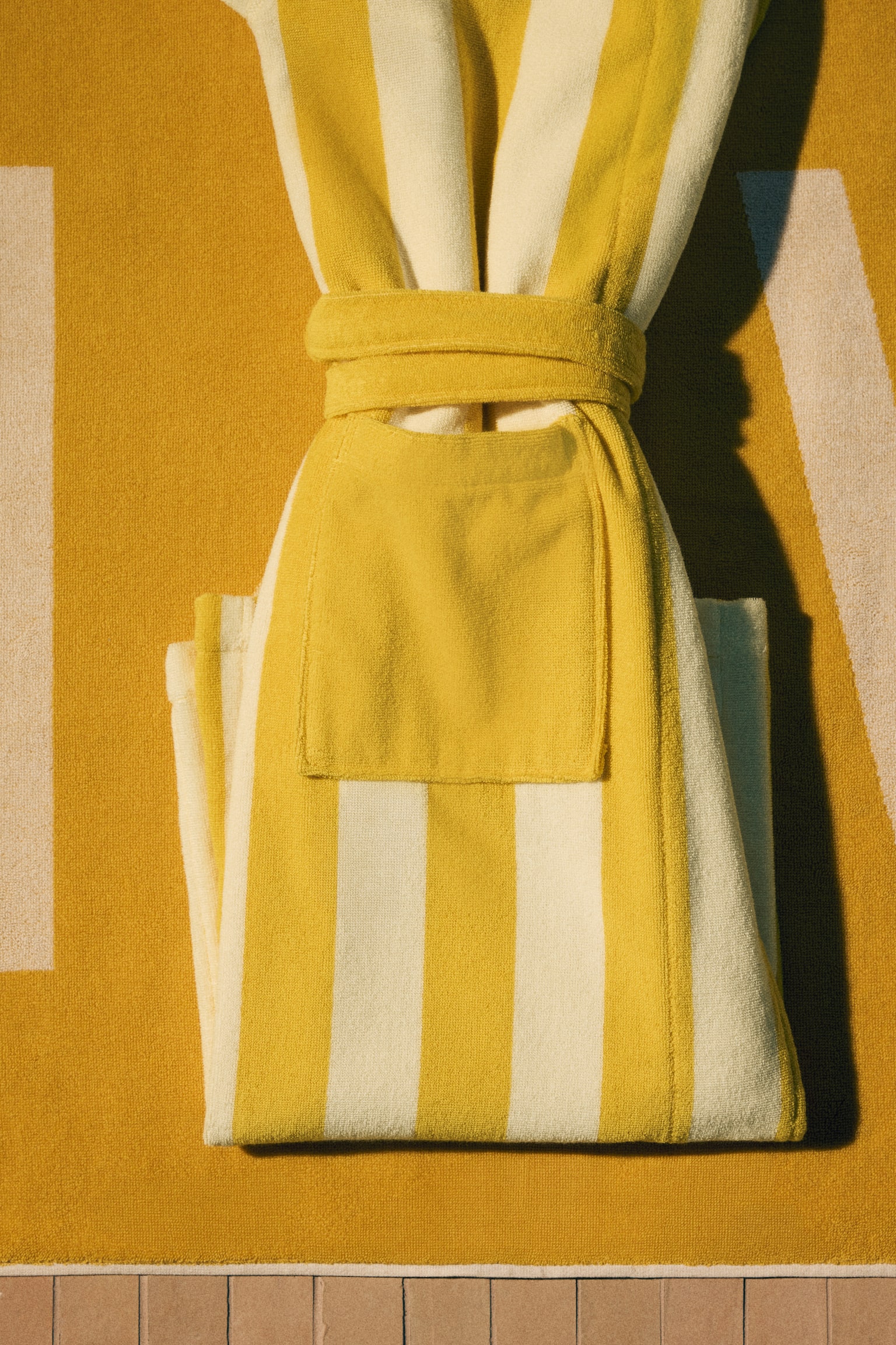 Cotton terry dressing gown - 2