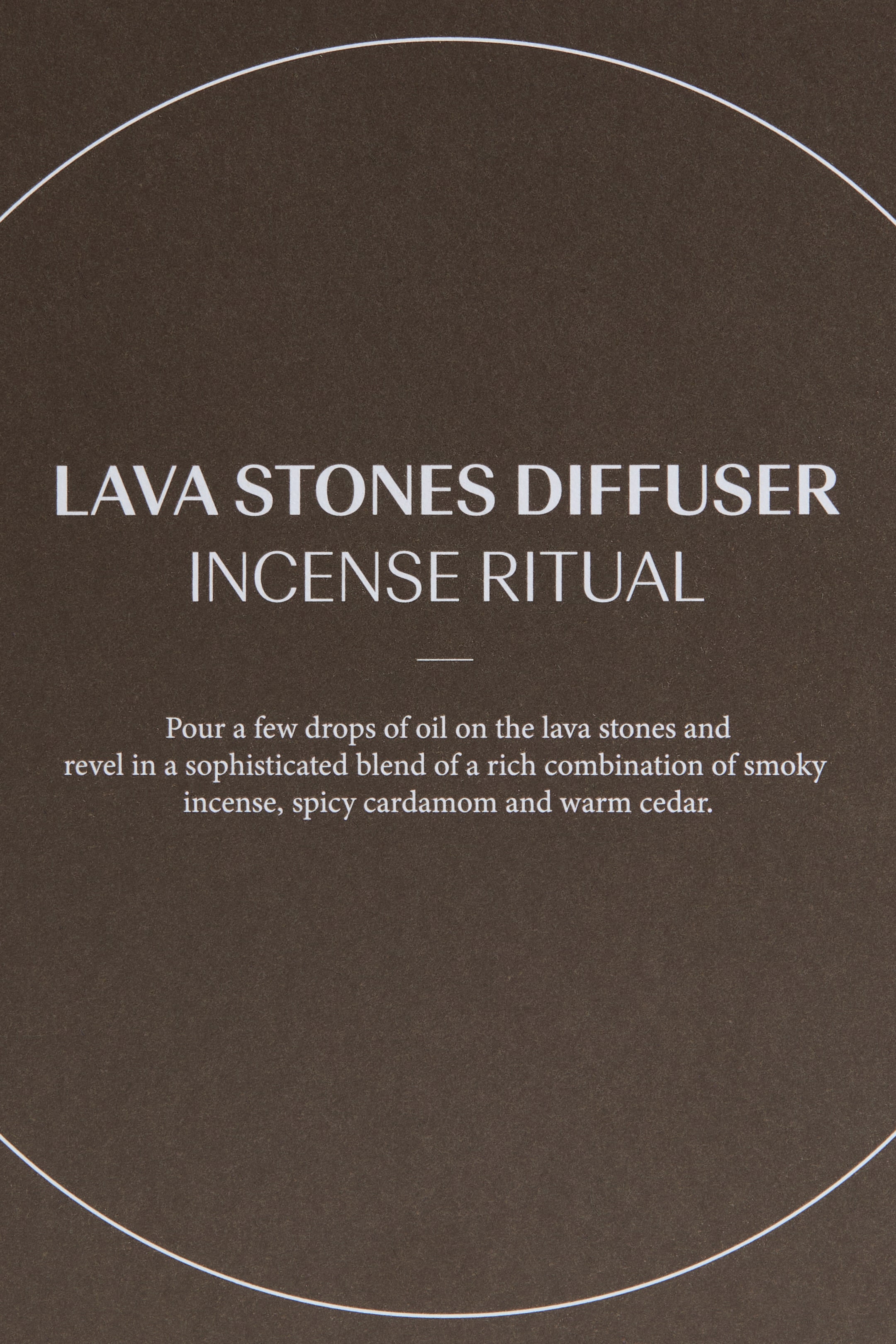 Lava-Stone Diffuser Set
