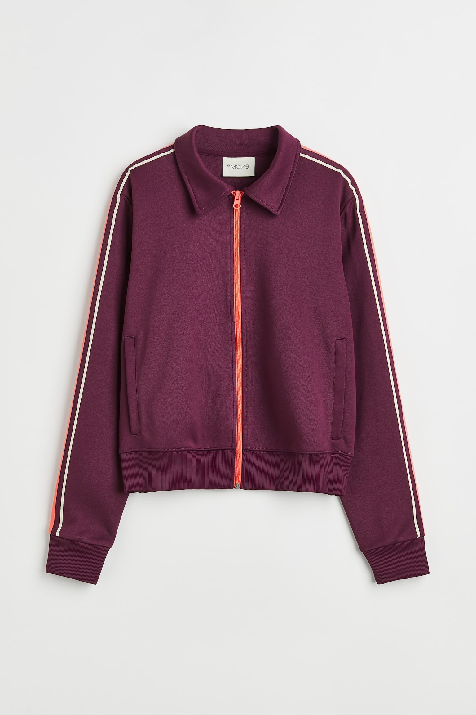 Track jacket - Plum purple - 1