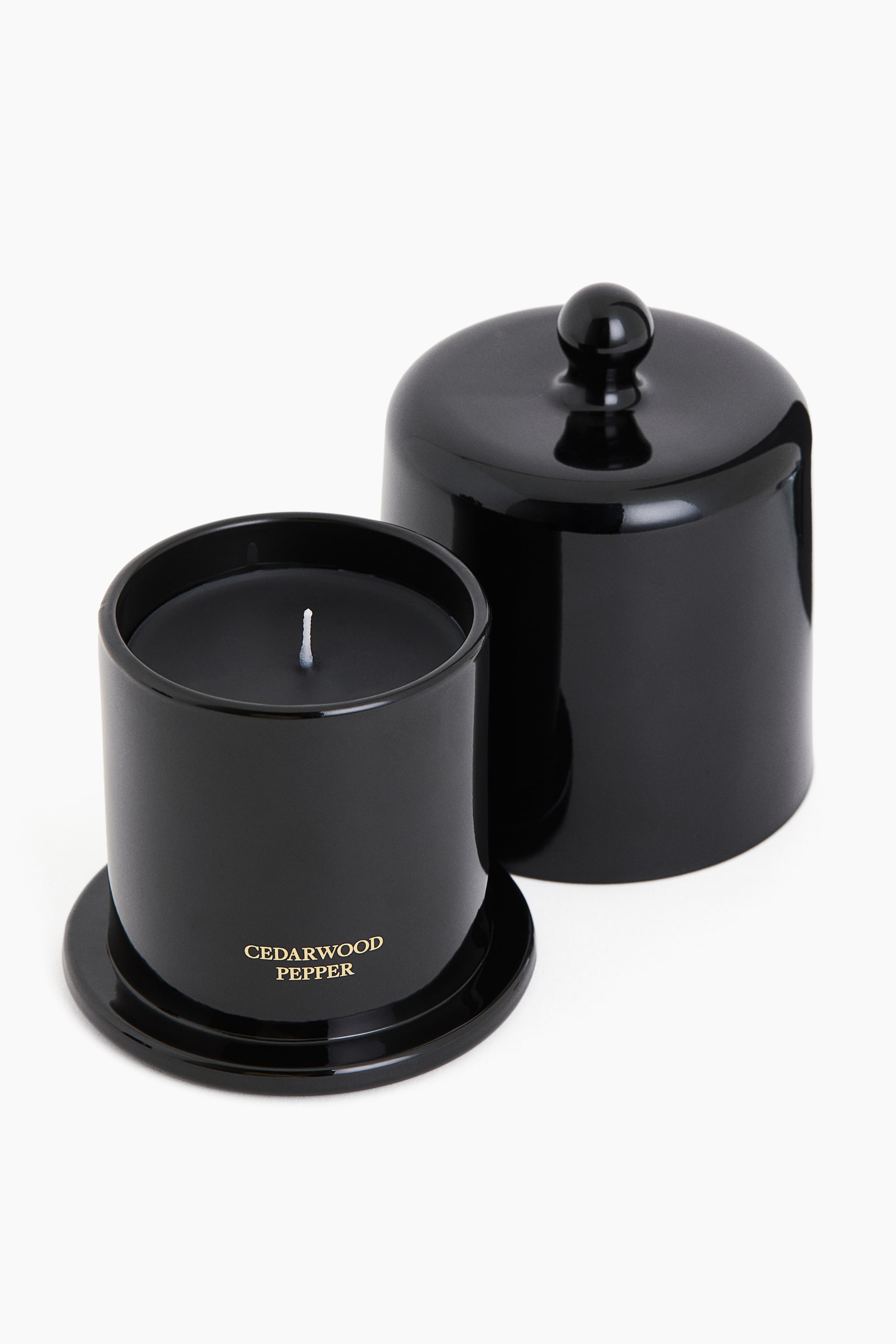 Scented Candle with Cloche Lid