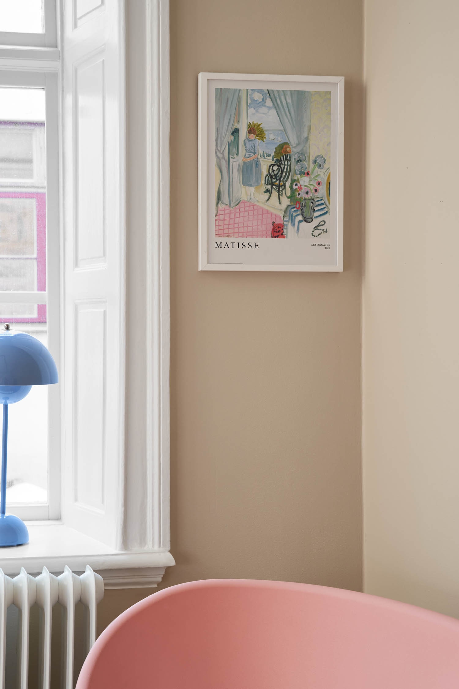 Les Regates Poster - Rosa
