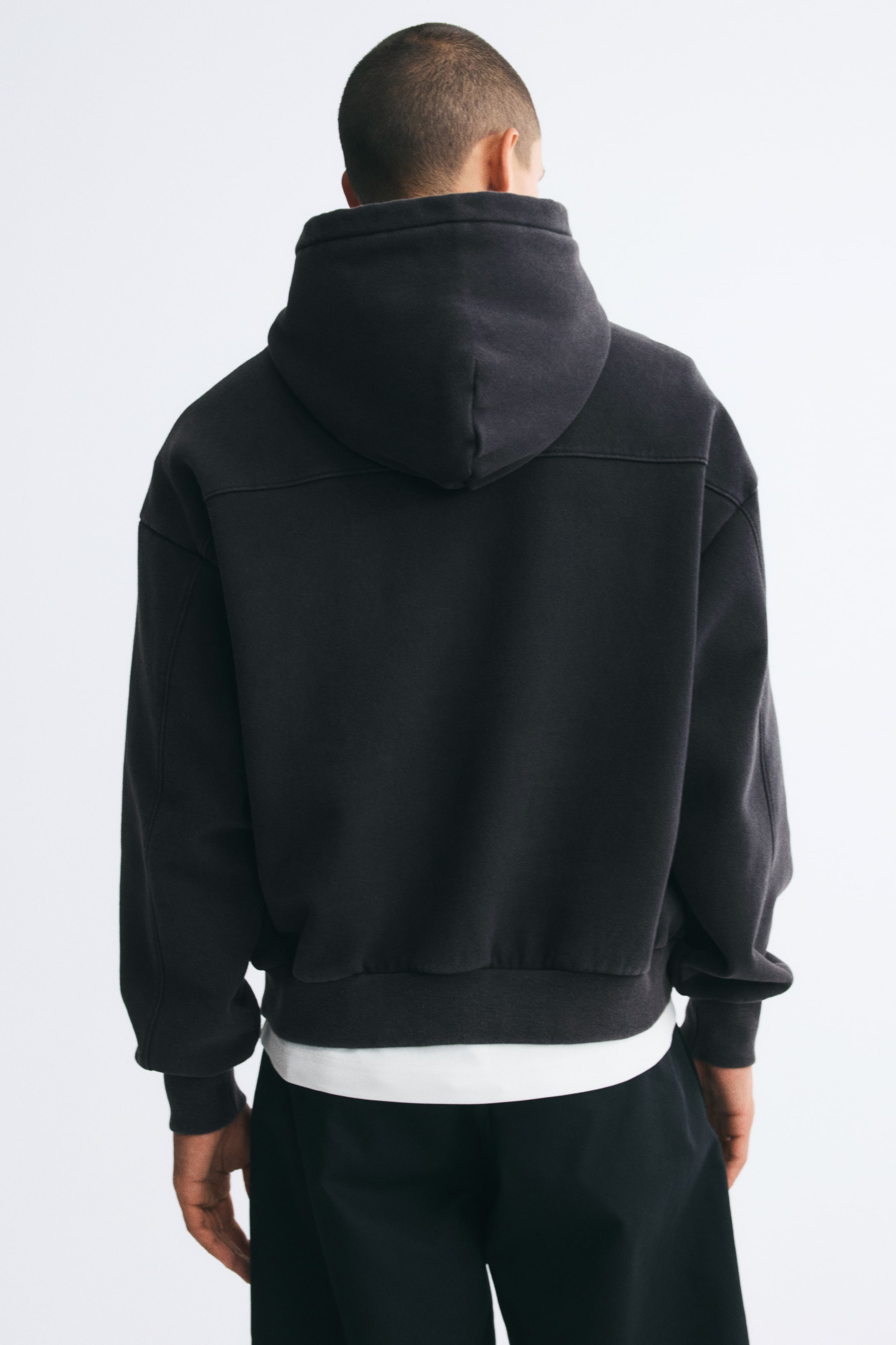 Oversized Printed Hoodie