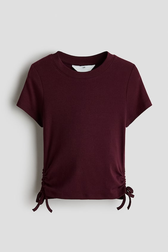 Детские топы H&M Drawstring-Detail Cotton Top