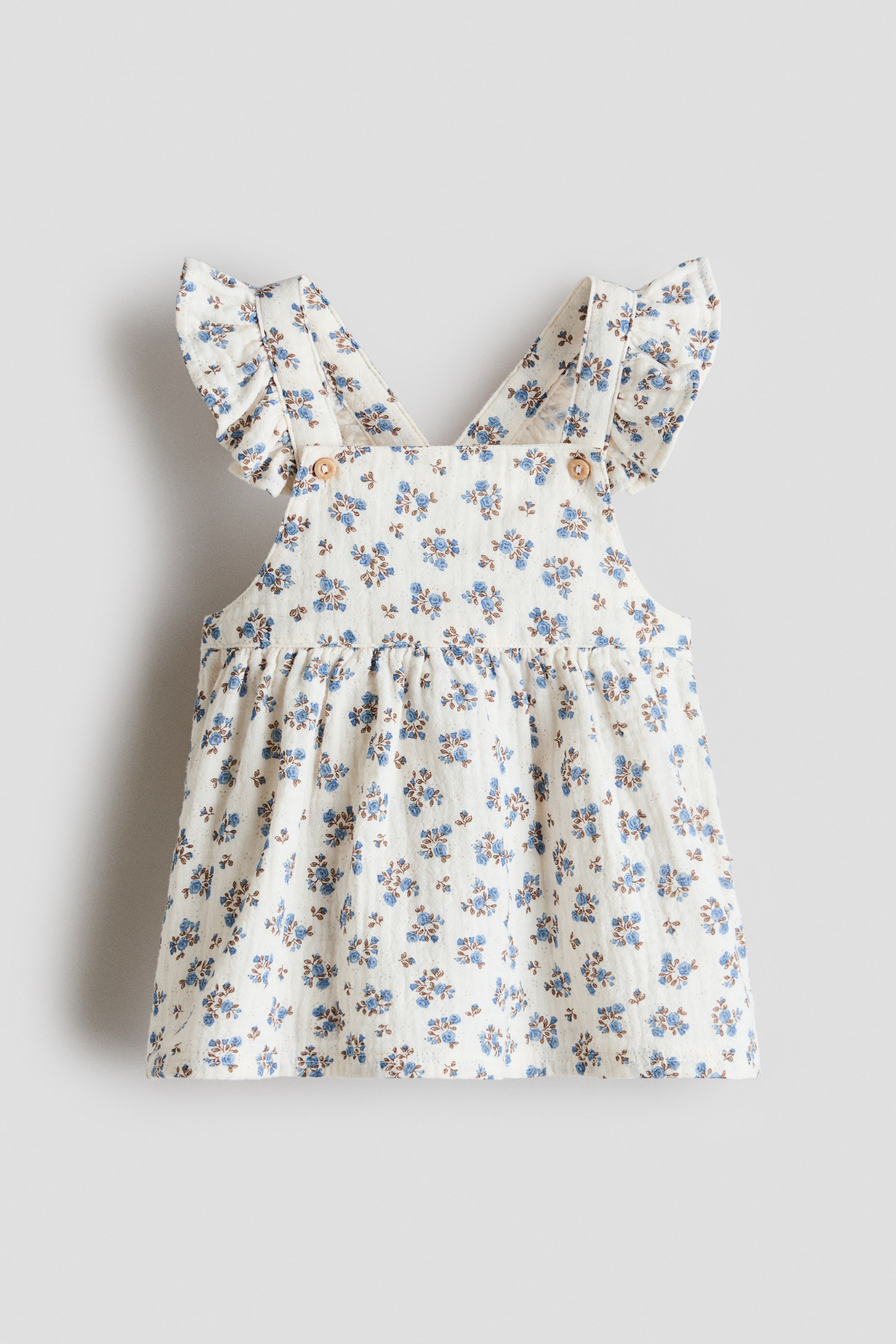 Детские платья H&M Printed Cotton Muslin Dress — фото 6