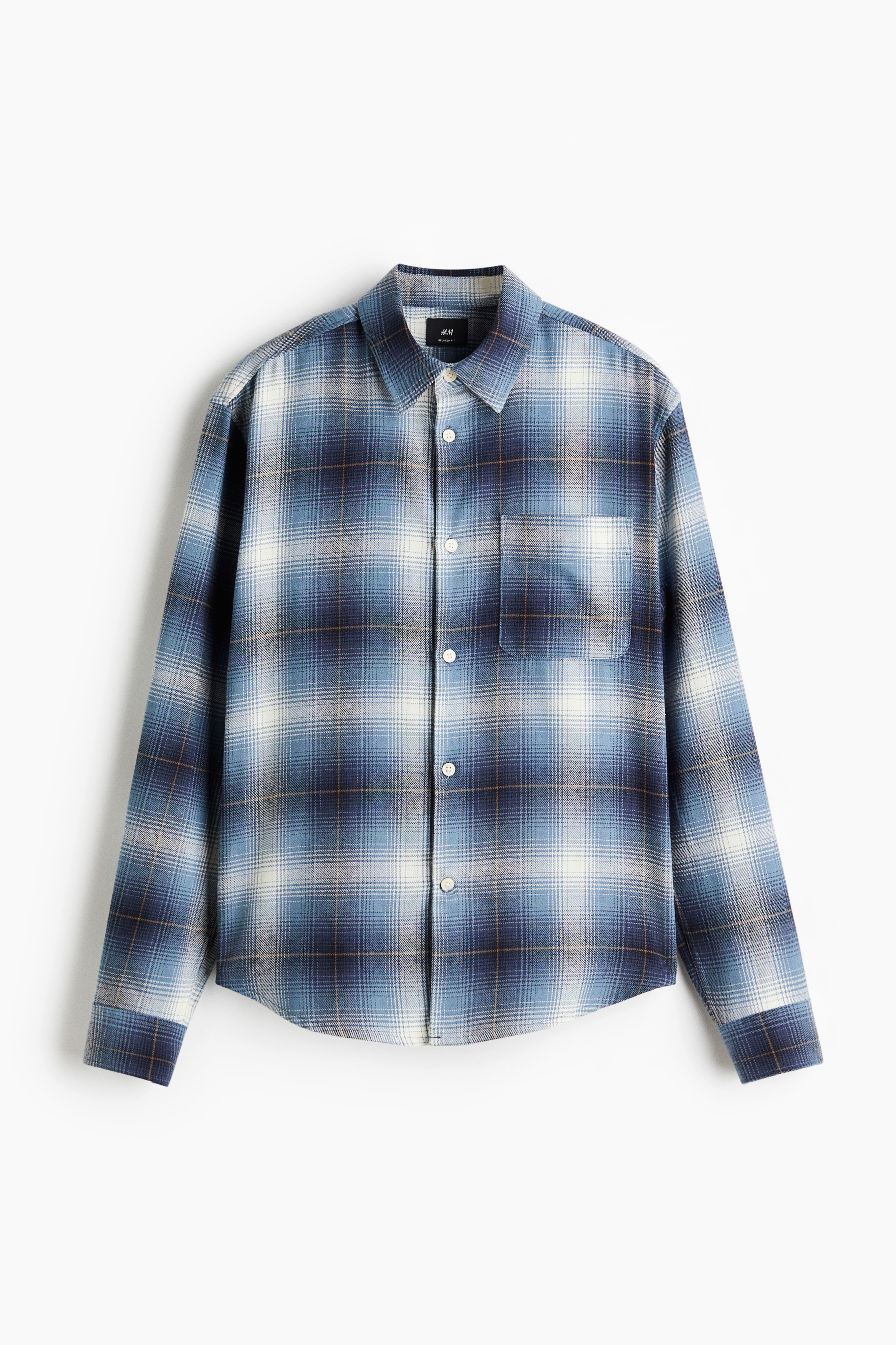 Loose-Fit Flannel Shirt