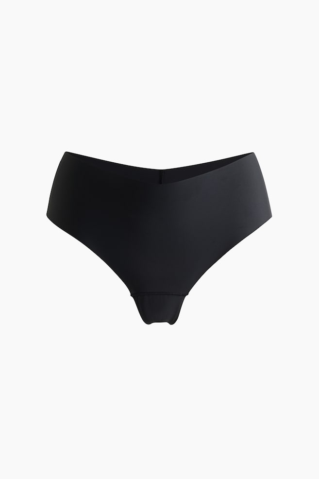 Pack de 3 bragas hipster invisibles con Lycra® - Negro/Negro/Beige/Rosa/Beige claro/Rosa claro/Marrón - 1