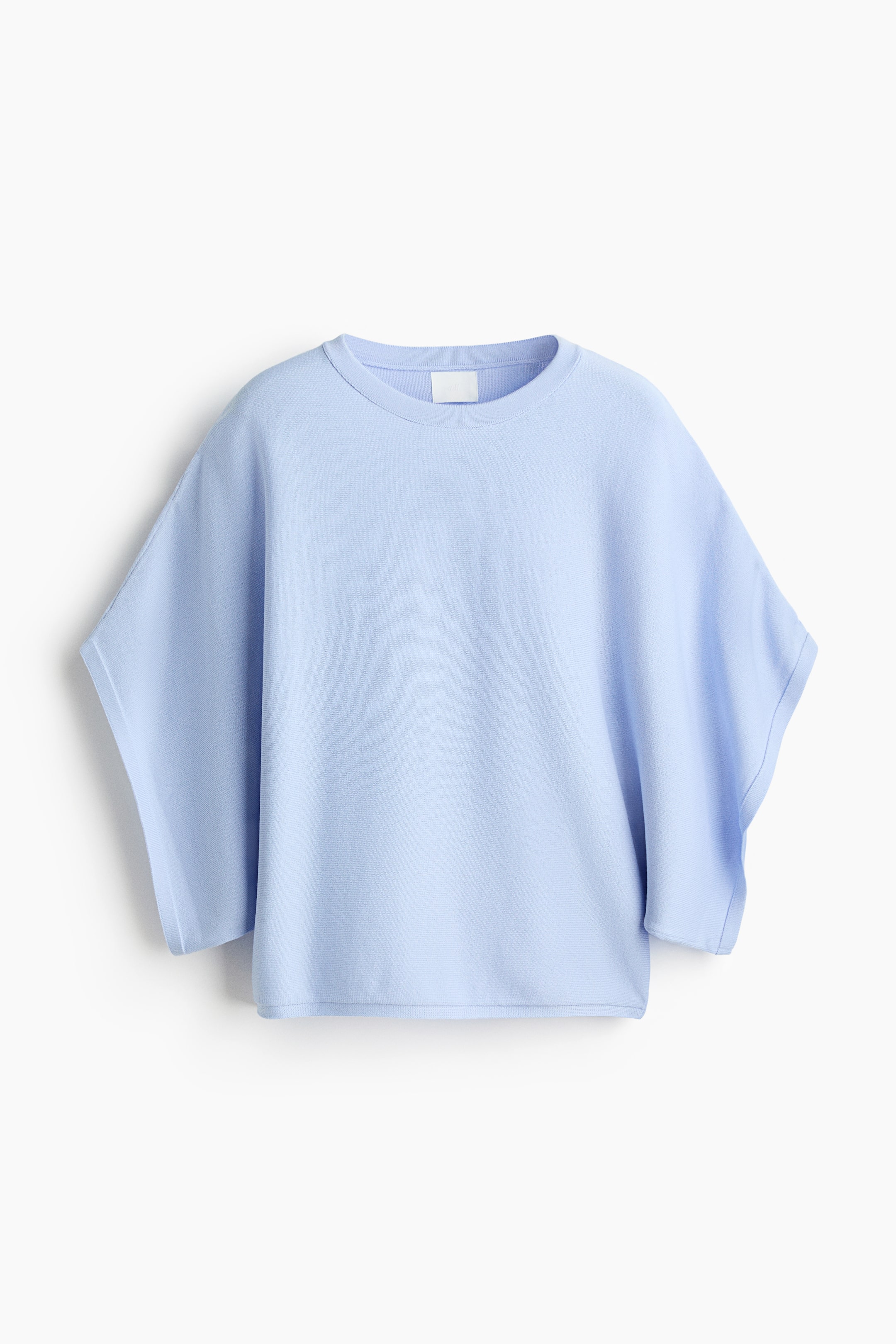 Boxy Fine-Knit Top