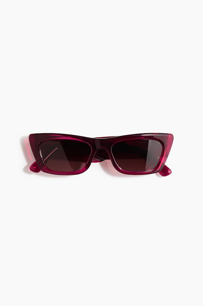 Polarized Sunglasses - Burgundy - 1