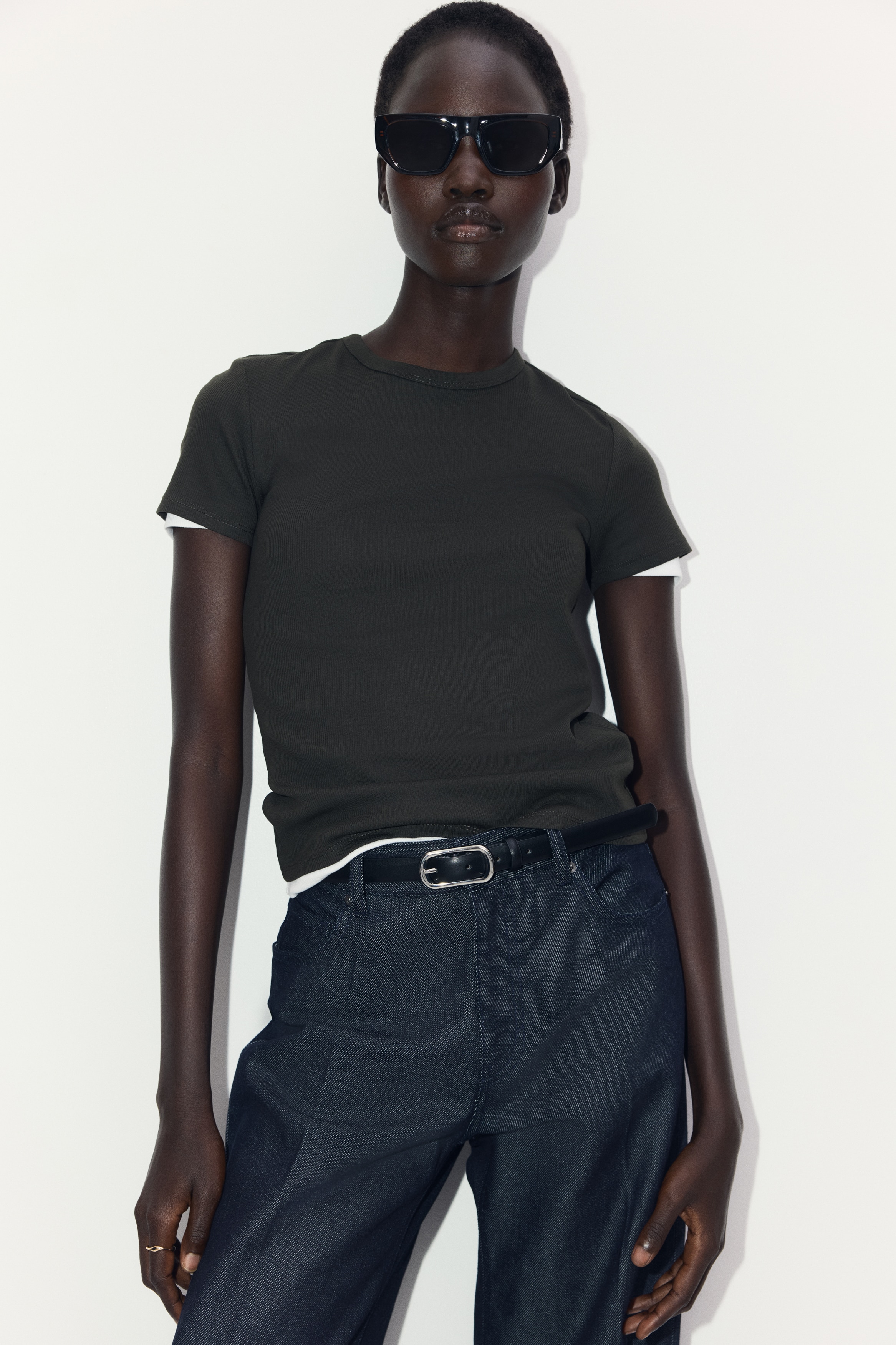 Golfickers 　Tシャツ 2枚セット 黒・カーキ Golfickers Tシャツ 2枚セット 黒・カーキ