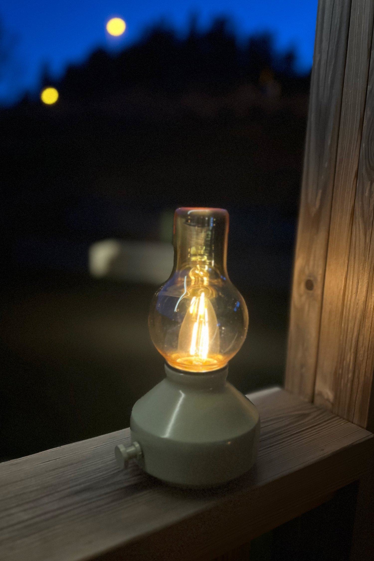 Oplaadbare Tafellamp Glimt - Groen/Beige/Black