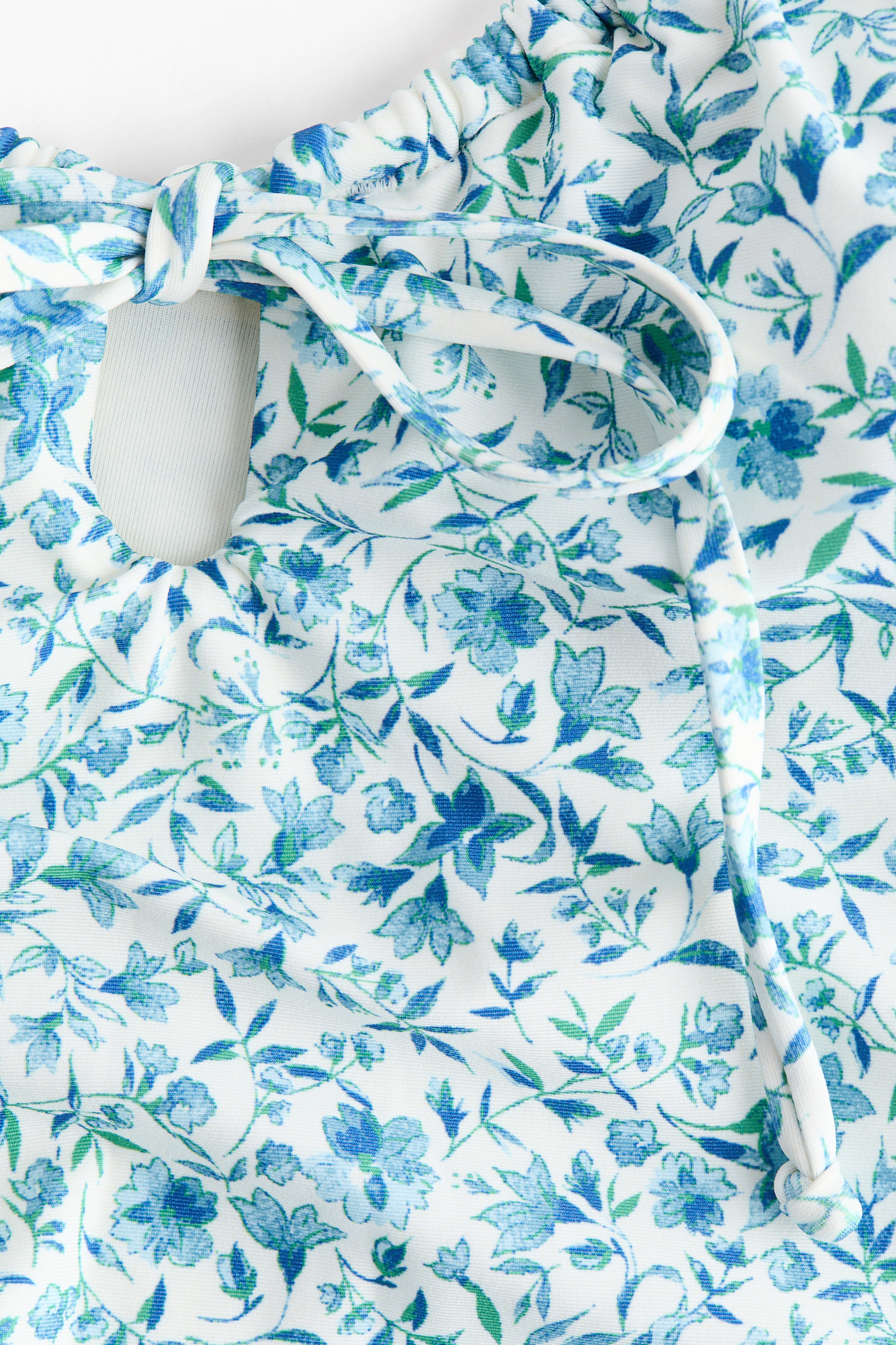 Costume de bain coussiné échancré