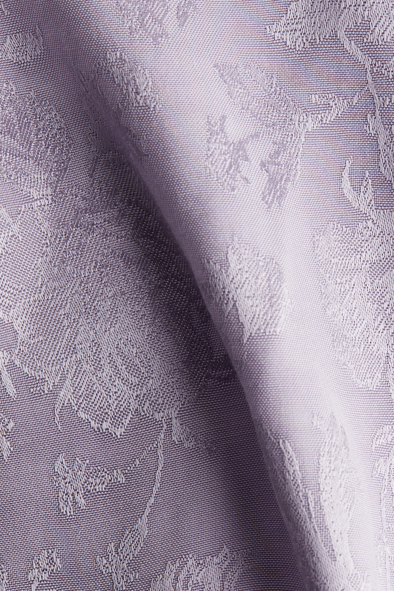 Jacquard-Weave Dress with Lace Insets - image 2