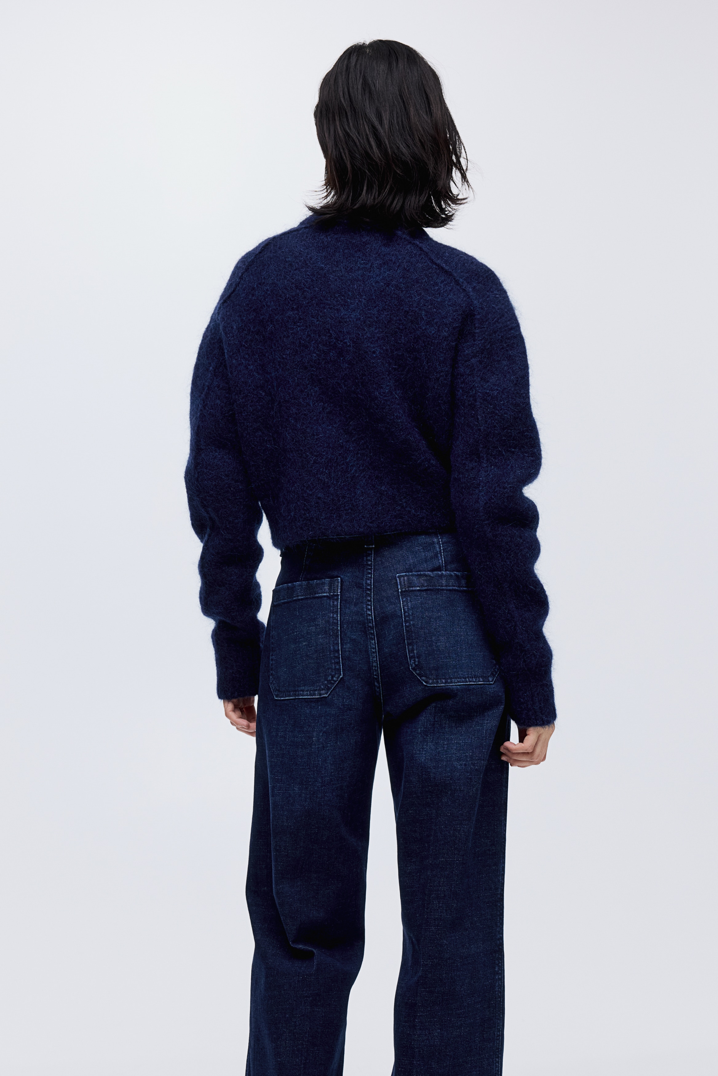 Wide High Jeans