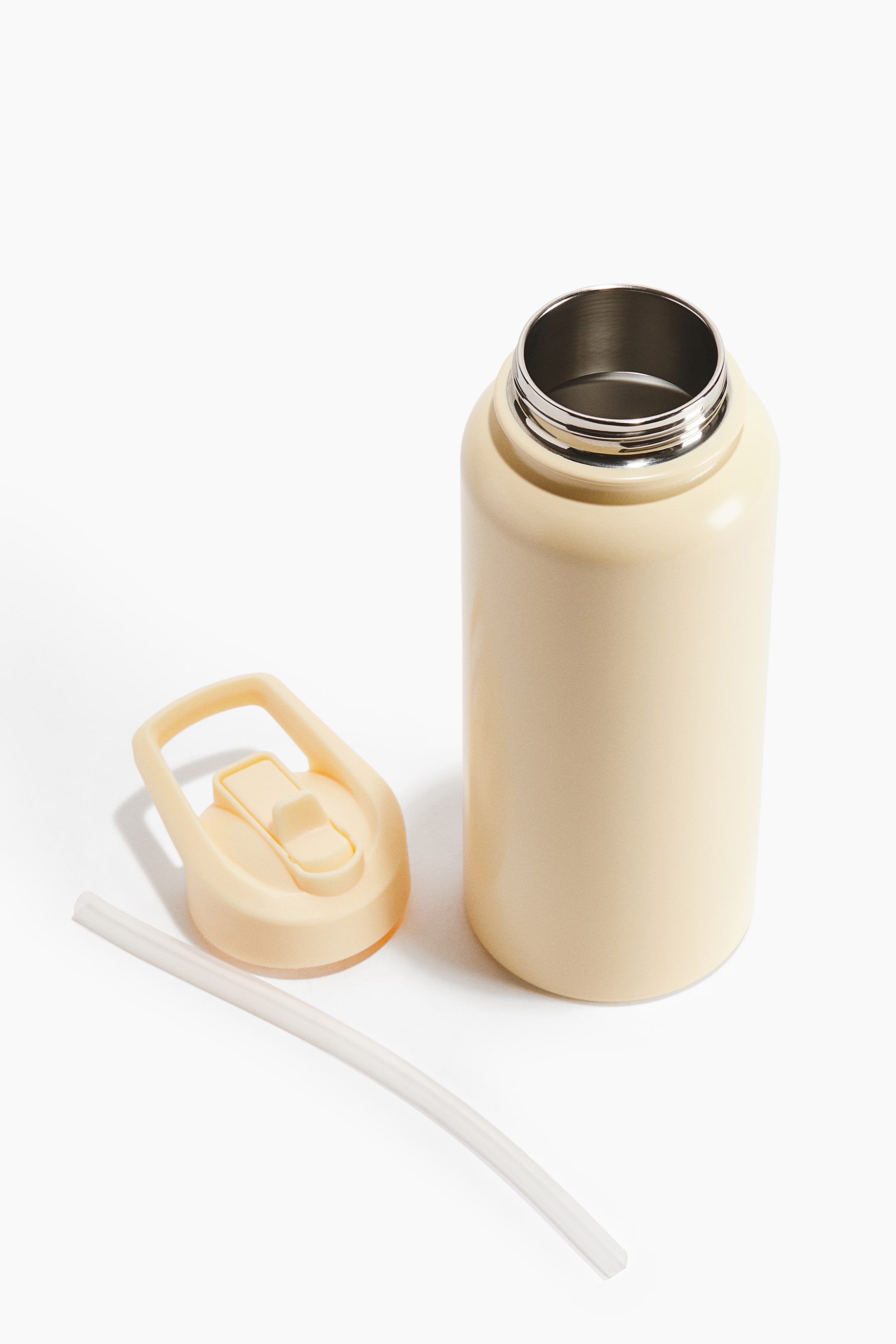 View larger image: Water Bottle - Light yellow - Ladies | H&M US 3