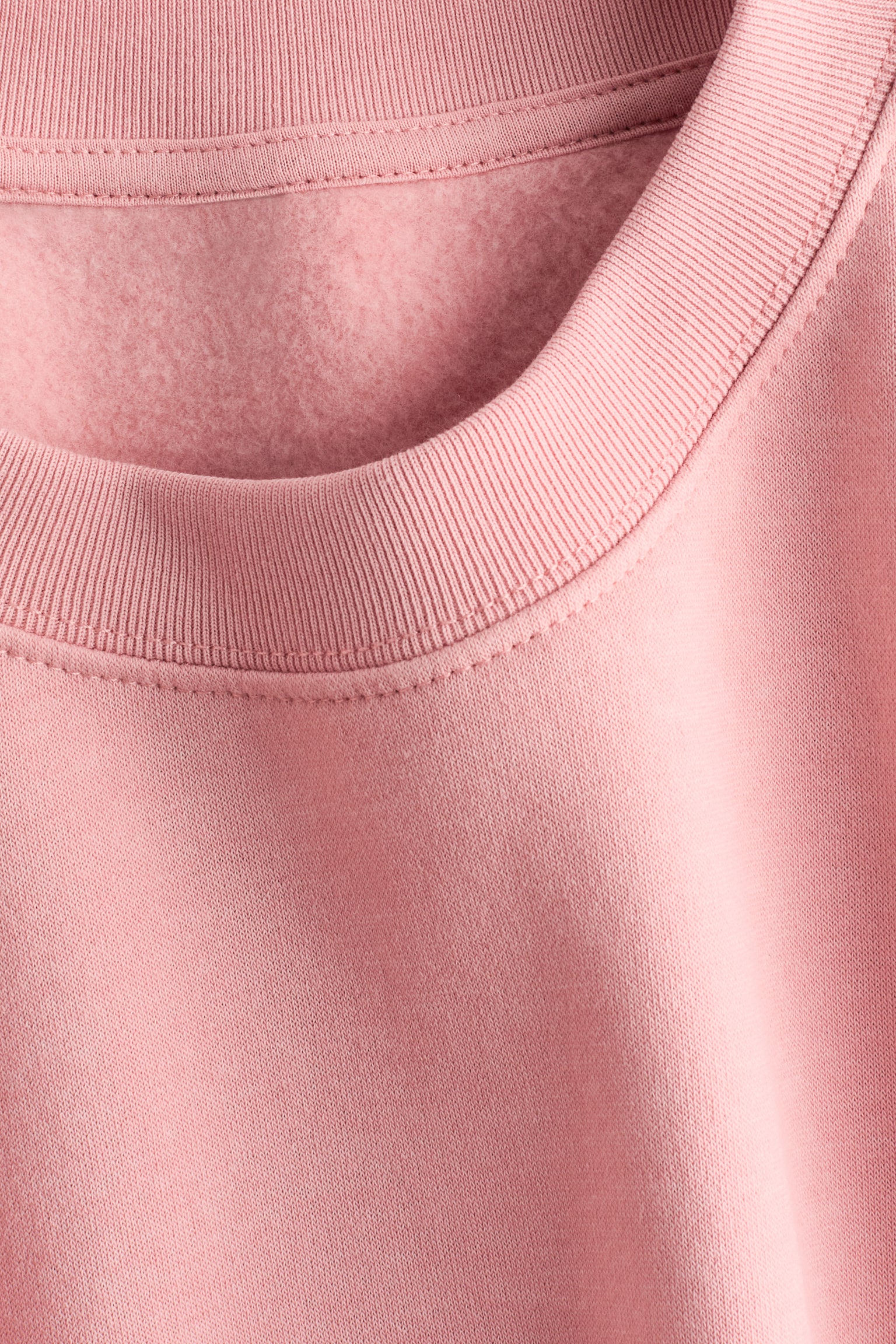 Oversized sweatshirt - Rosa/Marineblå/Gråmeleret/Lysegul - 4