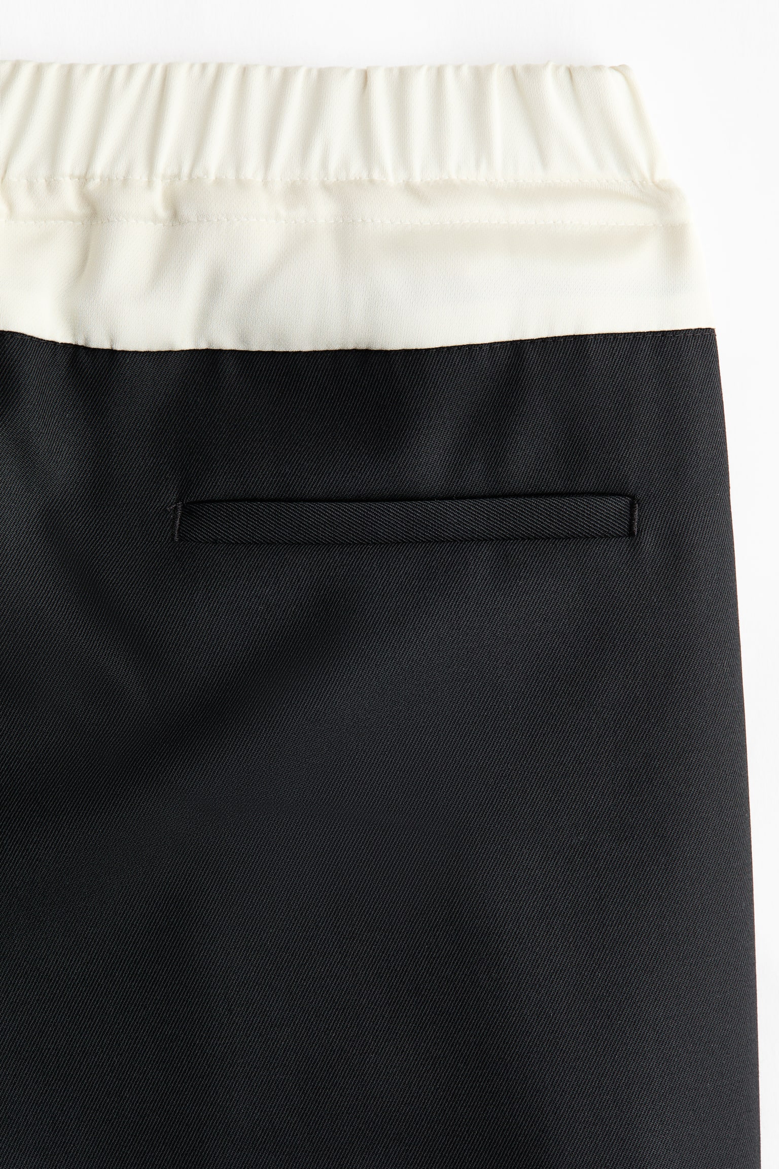 Wool-blend trousers - Black - 3