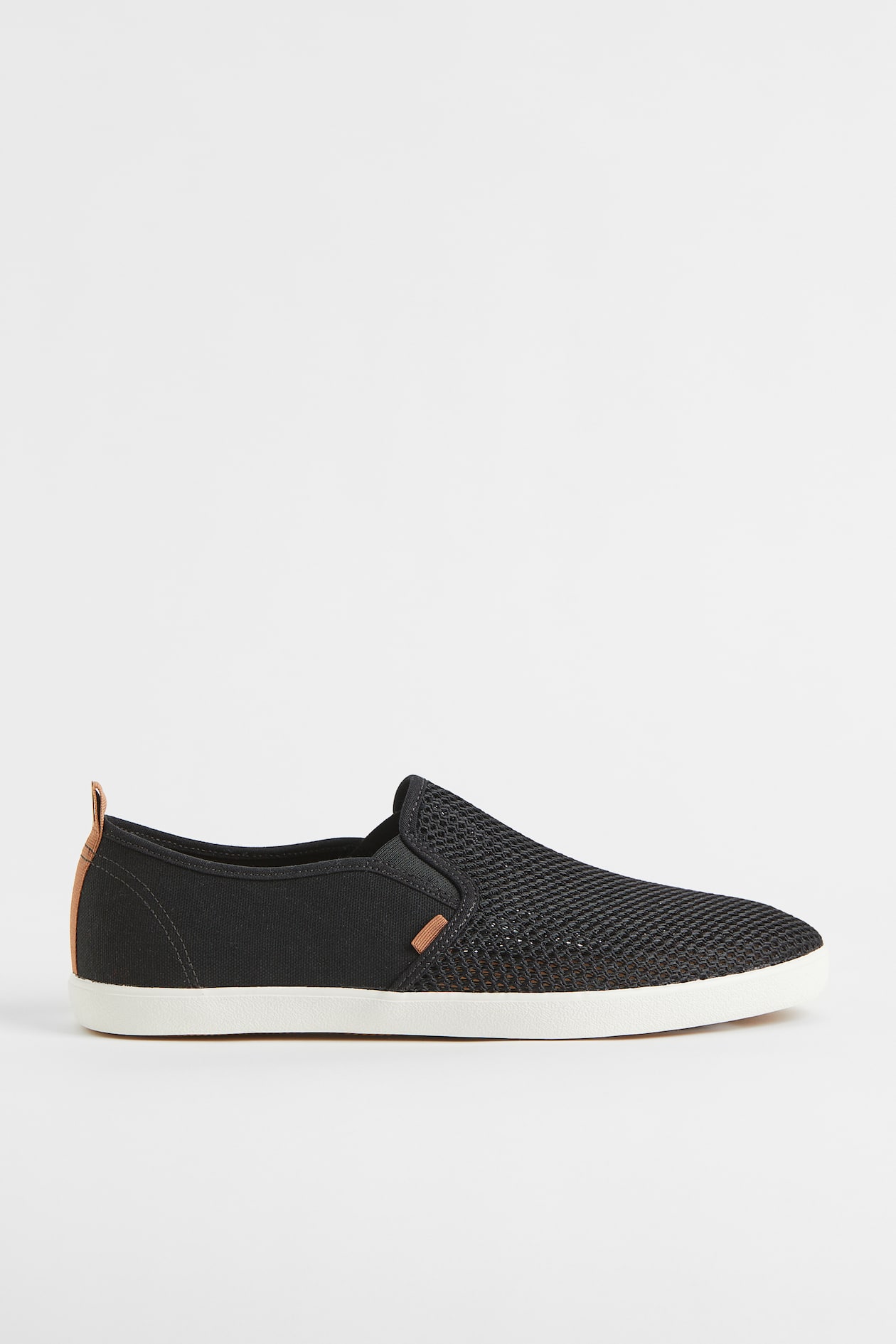 H&m Mens Black Laceless Trainers Buy H&M Slip-on Trainers 2025