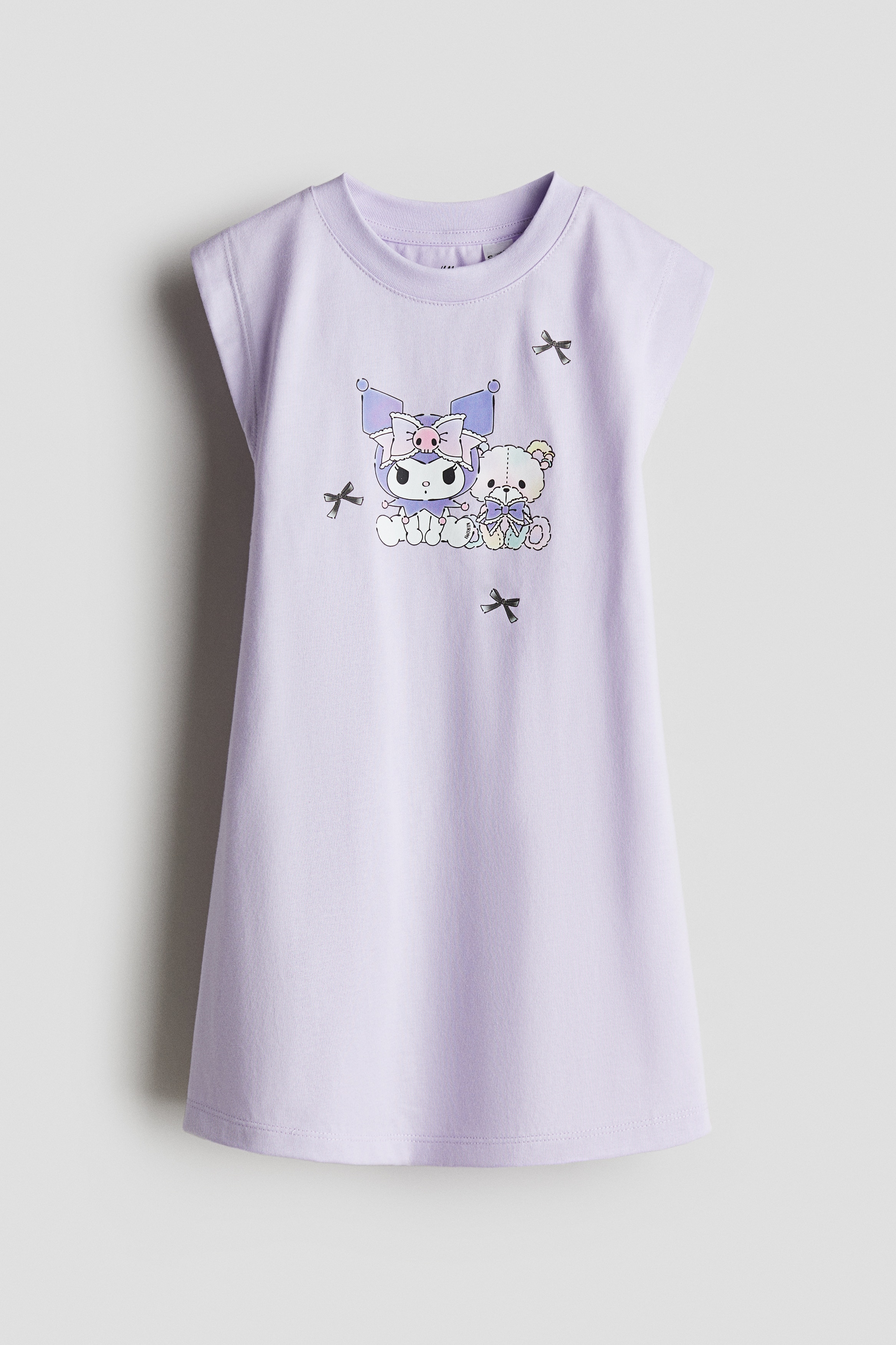 Printed cotton dress - Lilac/Kuromi/White/Kuromi/Black/Hello Kitty