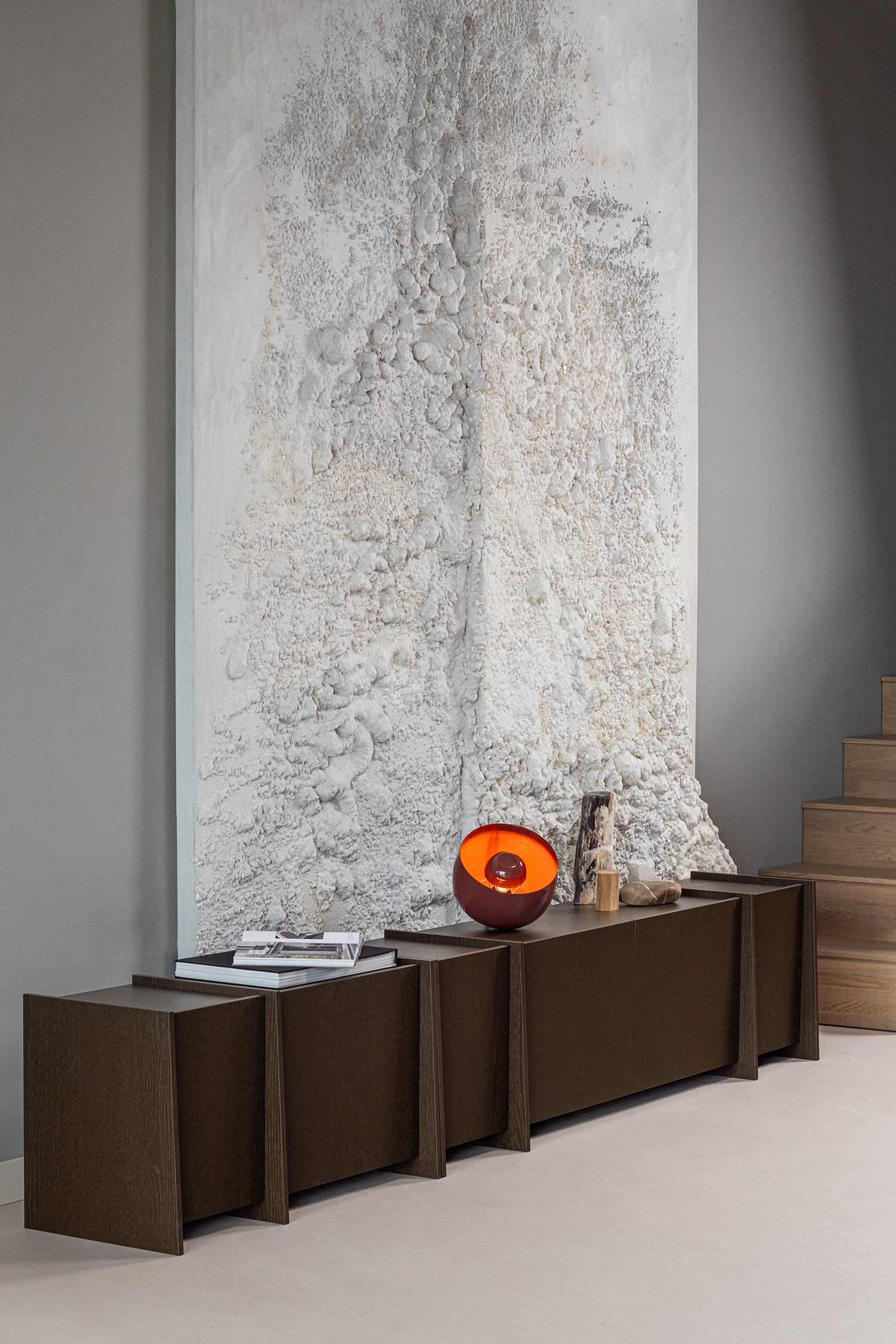 Brock Tv-möbel 200cm - Braun/Grau