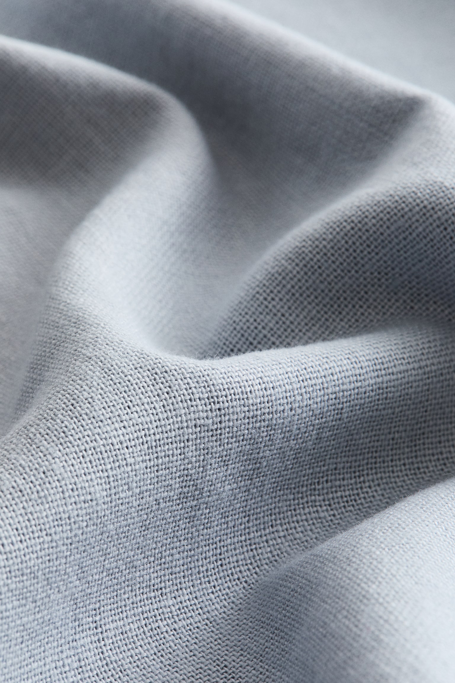 Linen-blend cushion cover - Light dusty blue/Dark khaki green/Light beige/Khaki green/Sage green/Light dusty pink/Deep pink/Mole/Mole/White/Dark grey/Camel/Dusty grey/Light yellow - 3