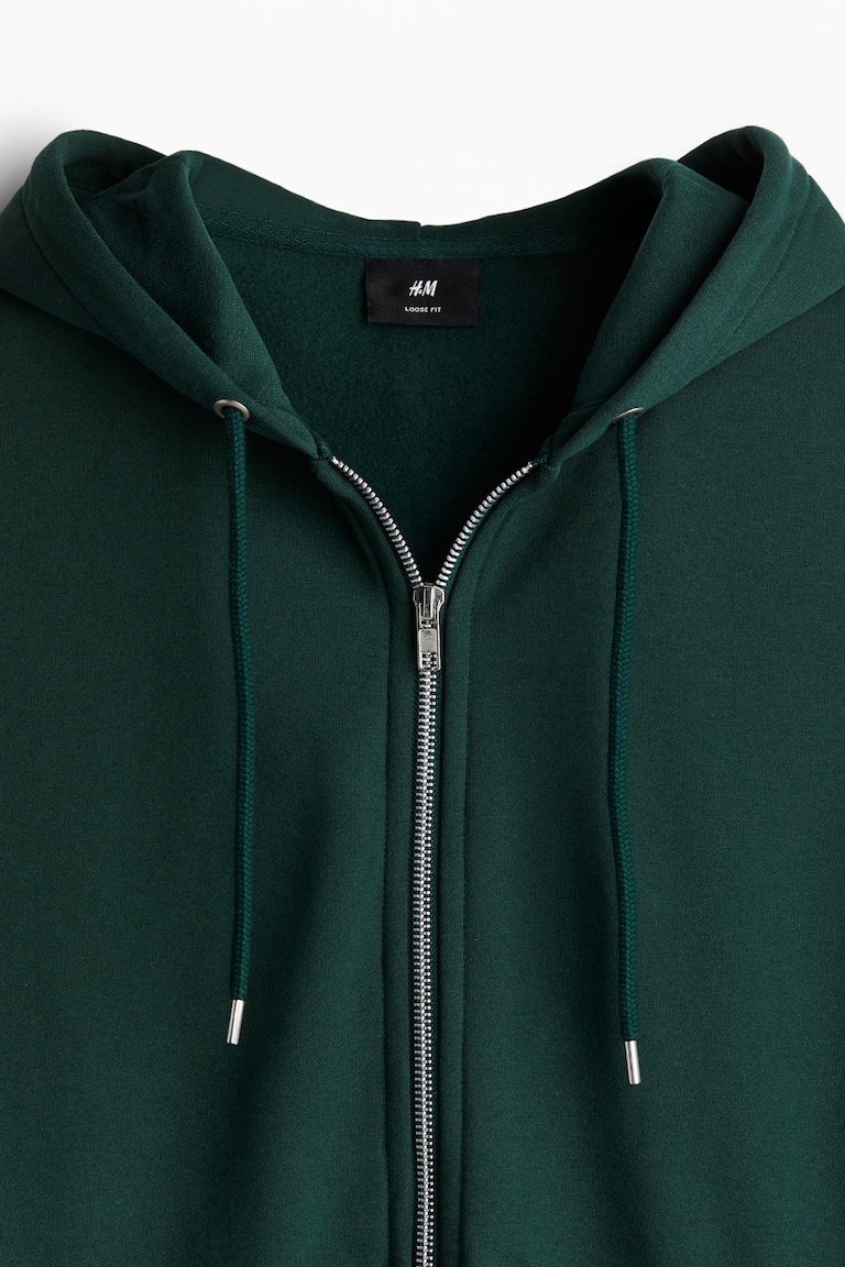 dark green hoodie loose fit hoodie herren