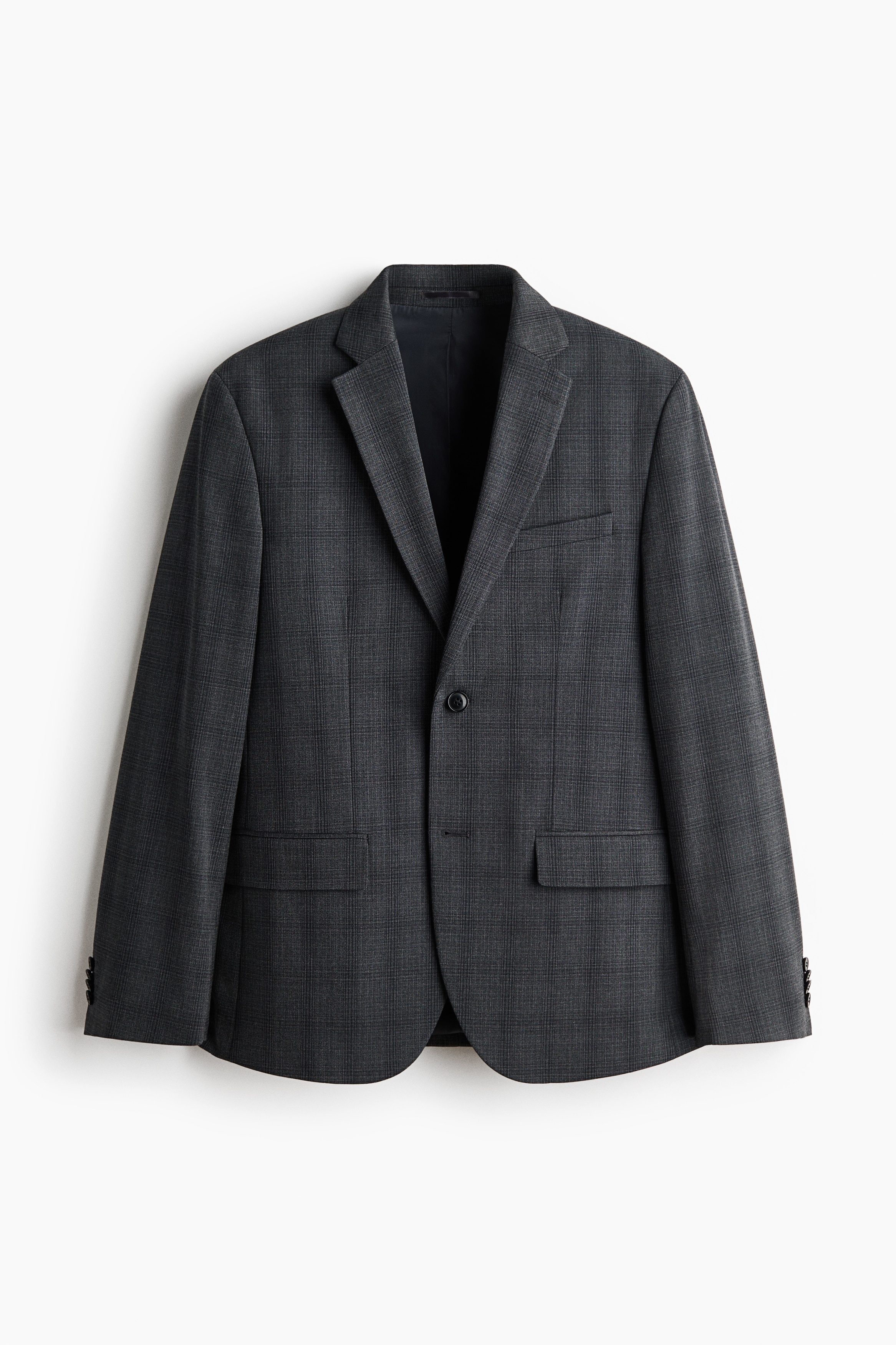 Regular Fit Suit jacket - Navy blue/Checked