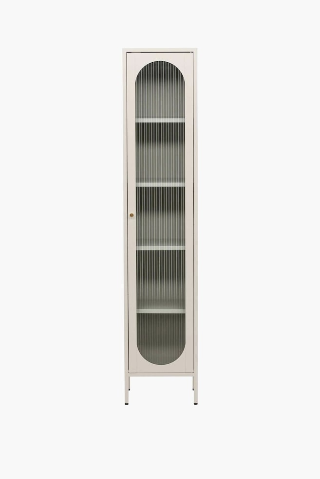 Cali Skåp - Stål, Beige - 1