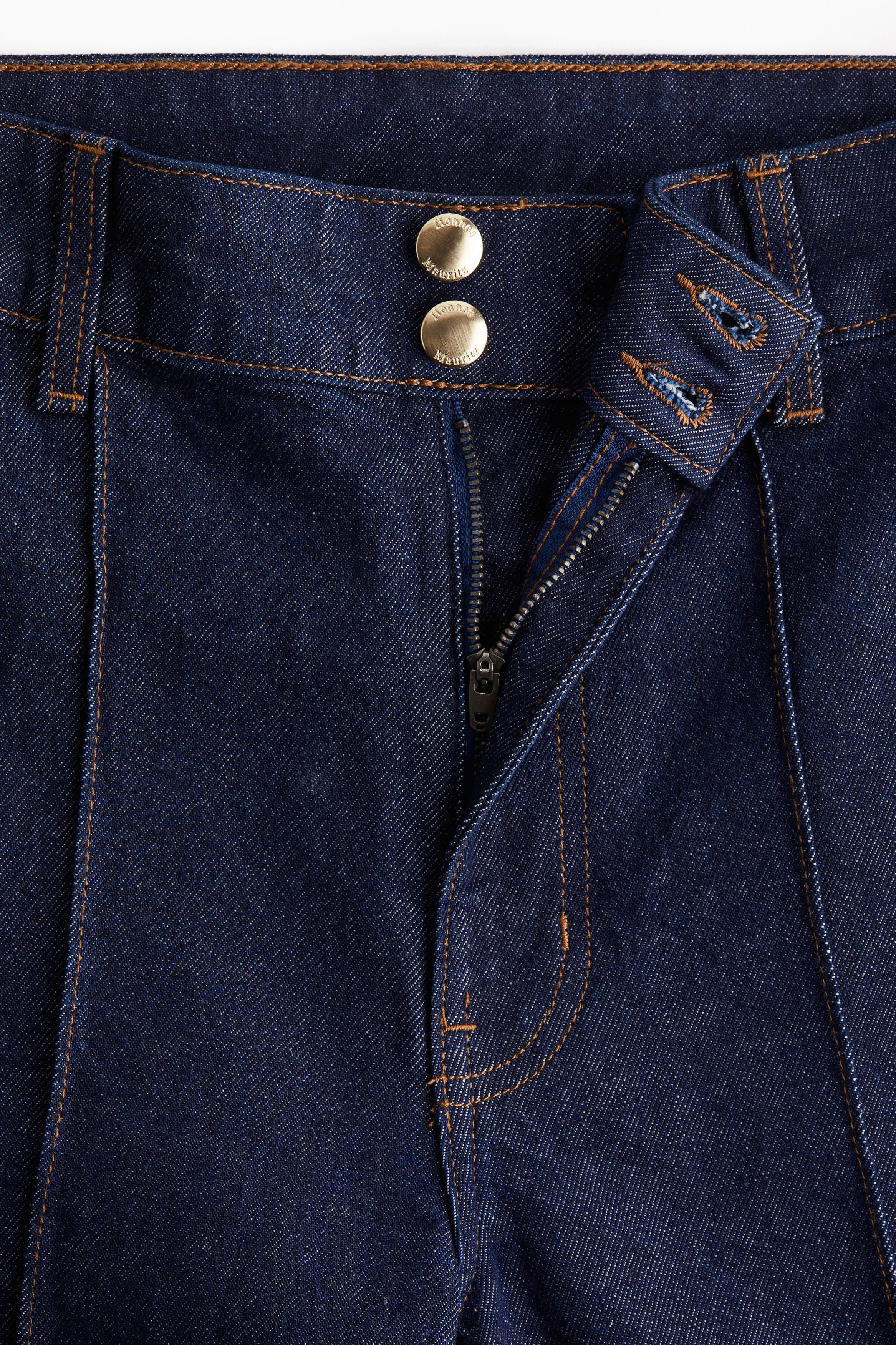 Wide High Ankle Jeans